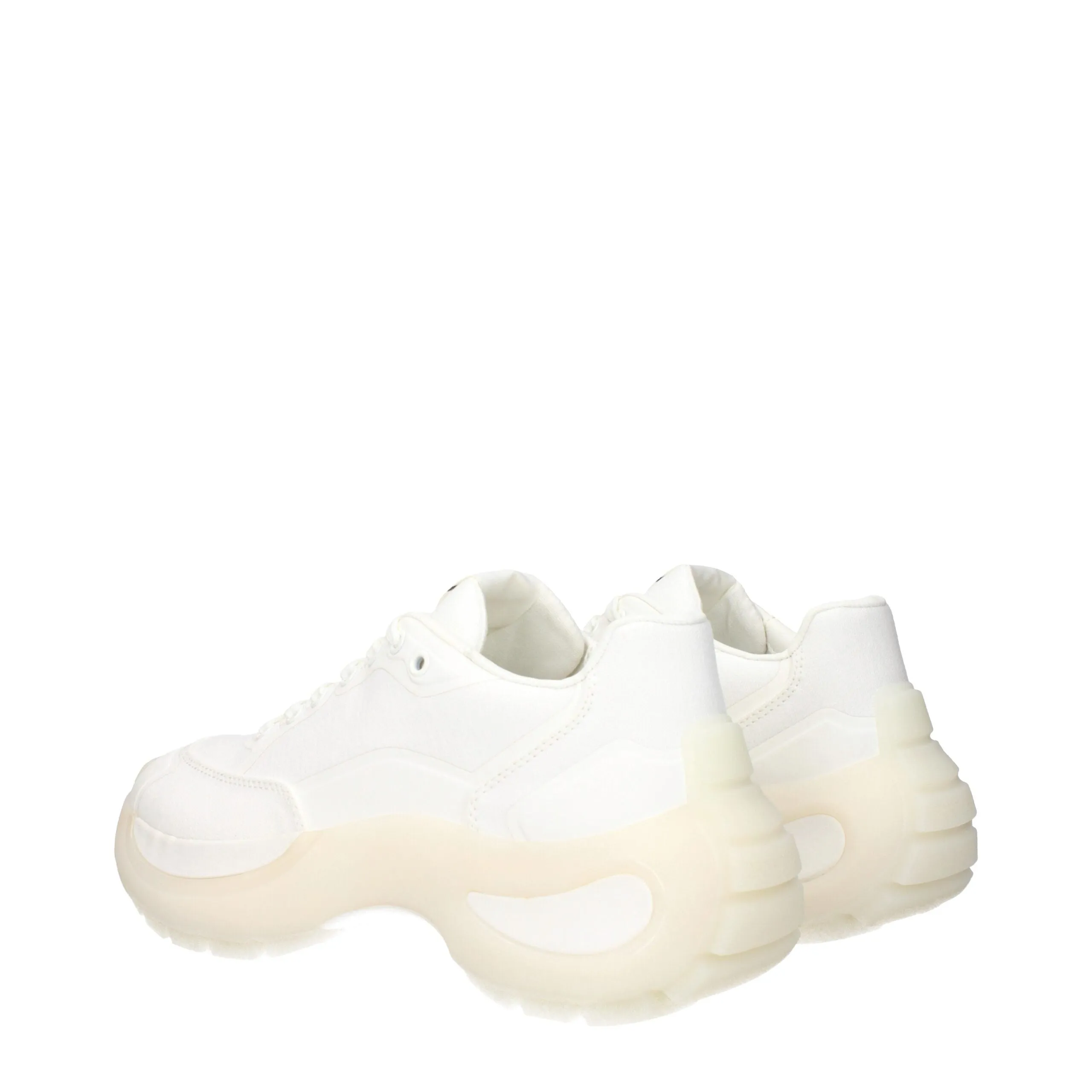 Max Mara White Fabric Chunky Sneakers sold by Siebentaschen product image thumbnail 4