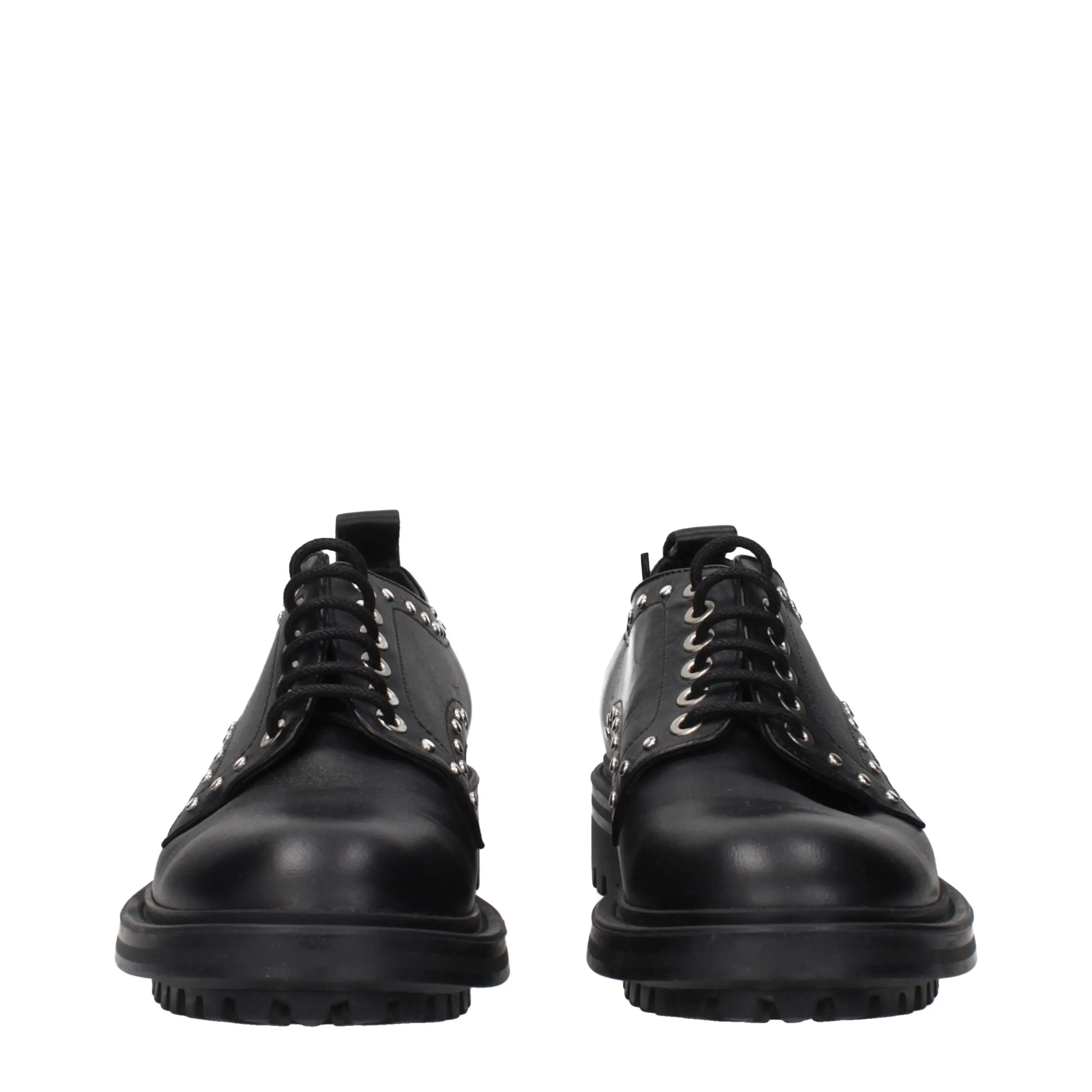 Max Mara Black Leather Oxfords And Derbies sold by Siebentaschen product image thumbnail 3