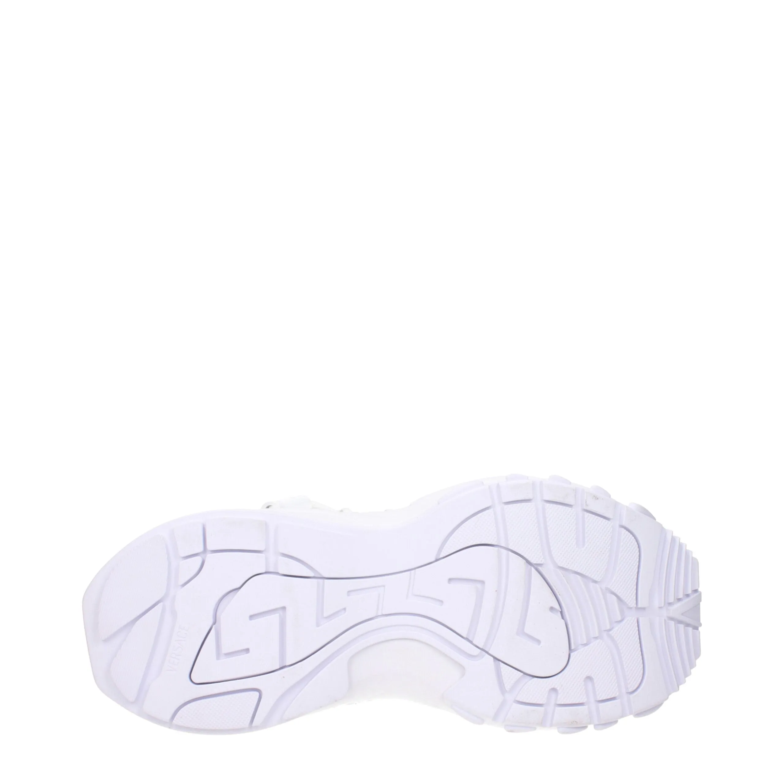 Versace White Leather Athletic Sneakers sold by Siebentaschen product image thumbnail 5