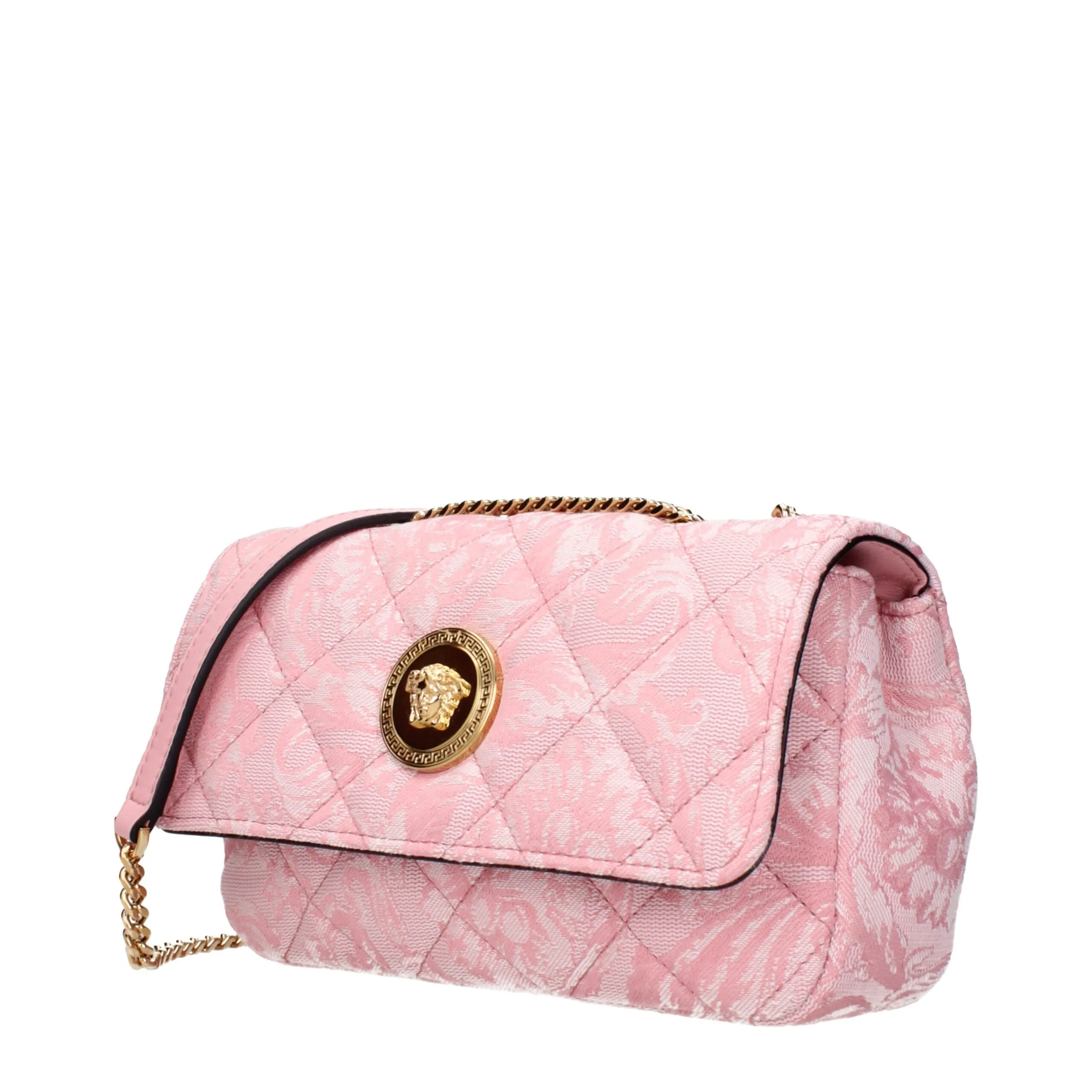 Versace Pink Fabric Shoulder Bag sold by Siebentaschen product image thumbnail 2