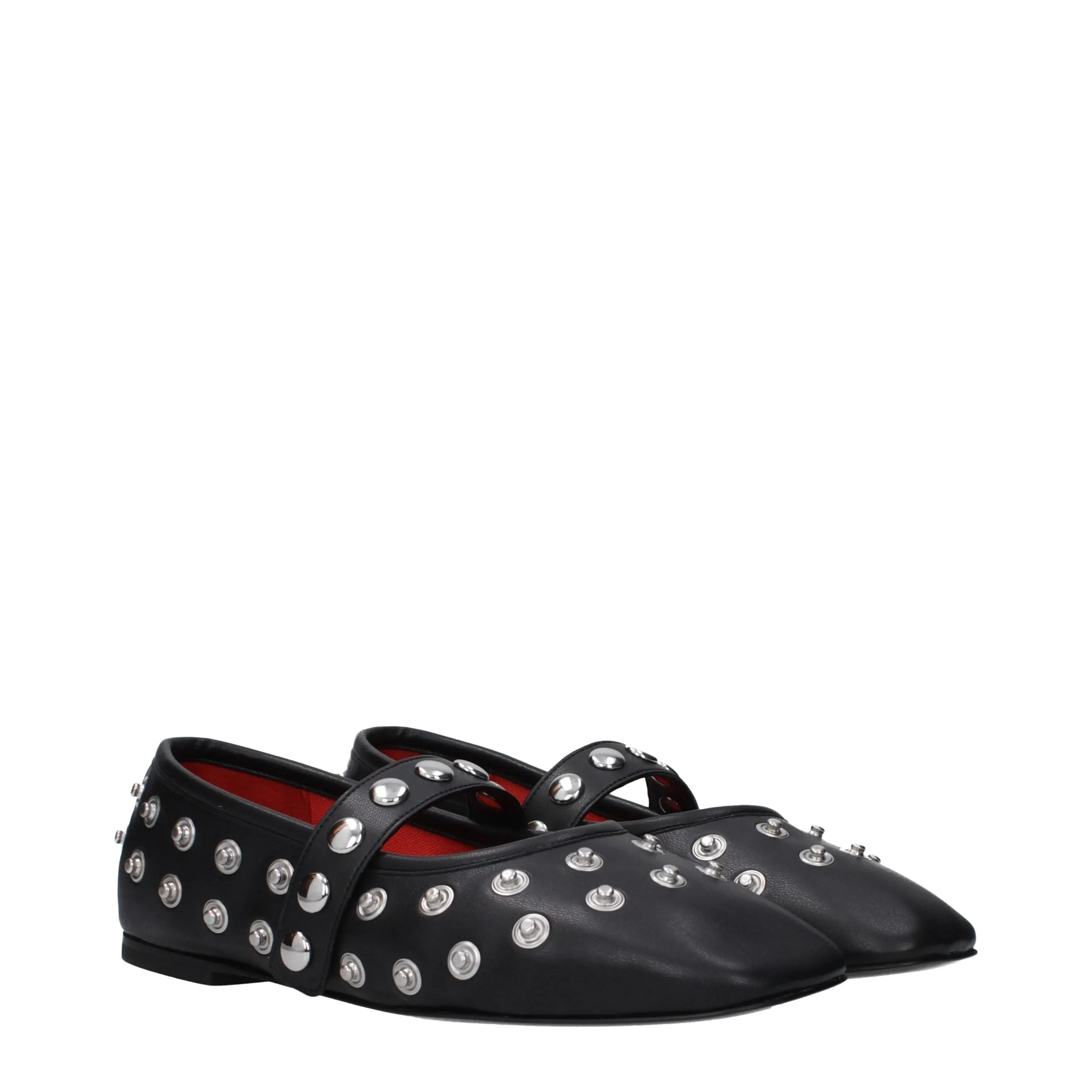 Stella McCartney Black Leather Ballet Flats sold by Siebentaschen product image thumbnail 2