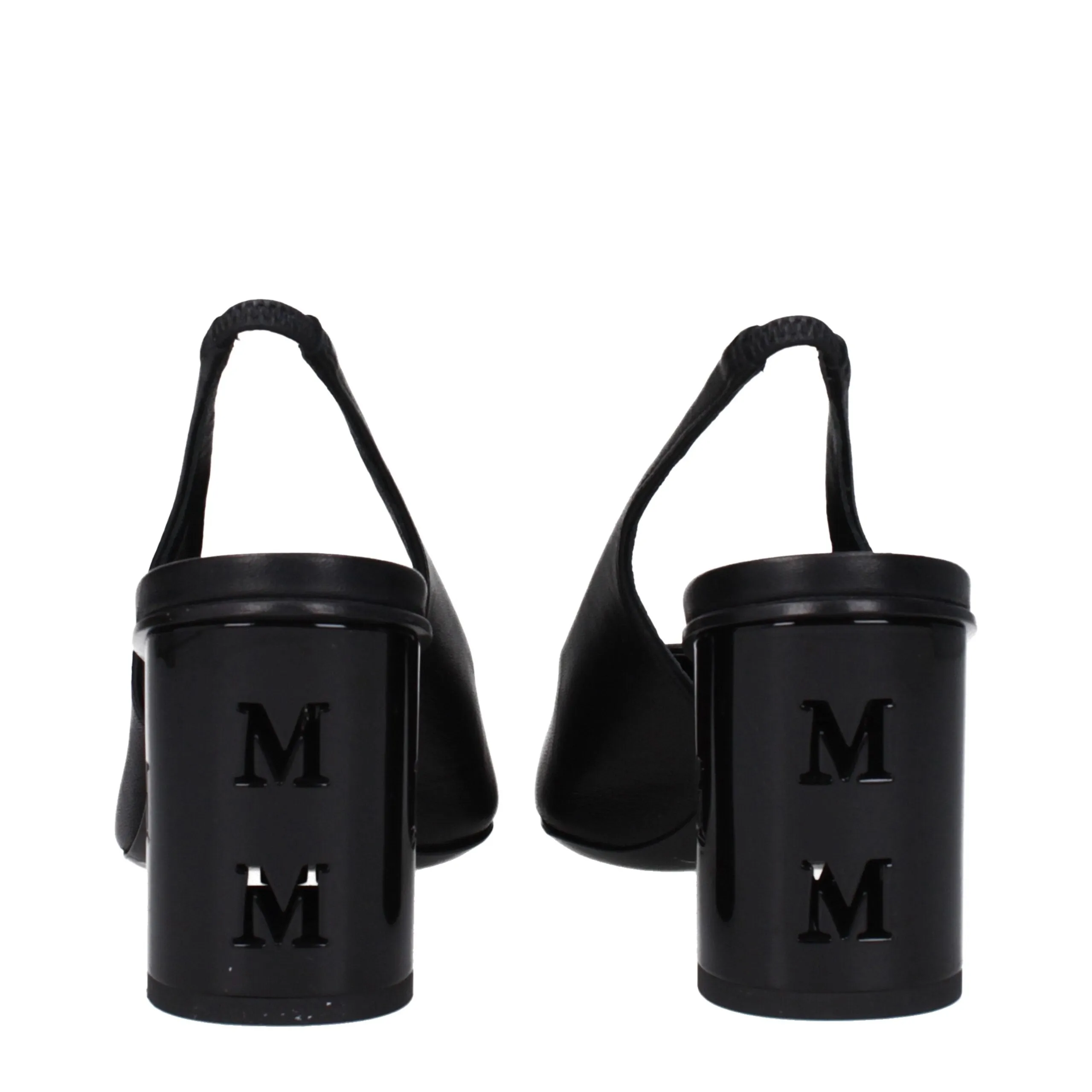 Max Mara Black Leather High Heel Pumps sold by Siebentaschen product image thumbnail 5