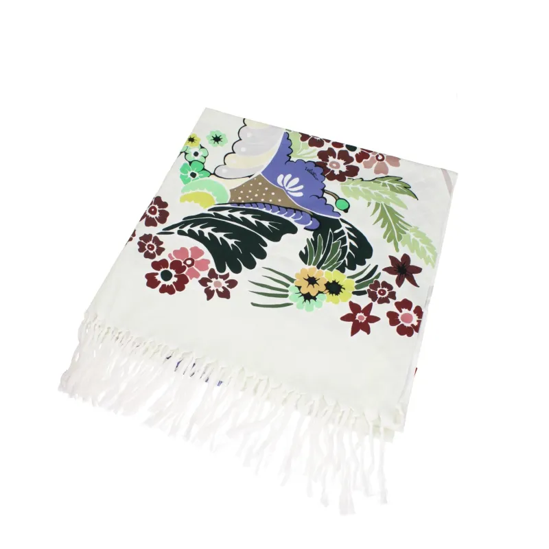 Valentino Garavani Multicolor Cotton Beach Towel sold by Siebentaschen