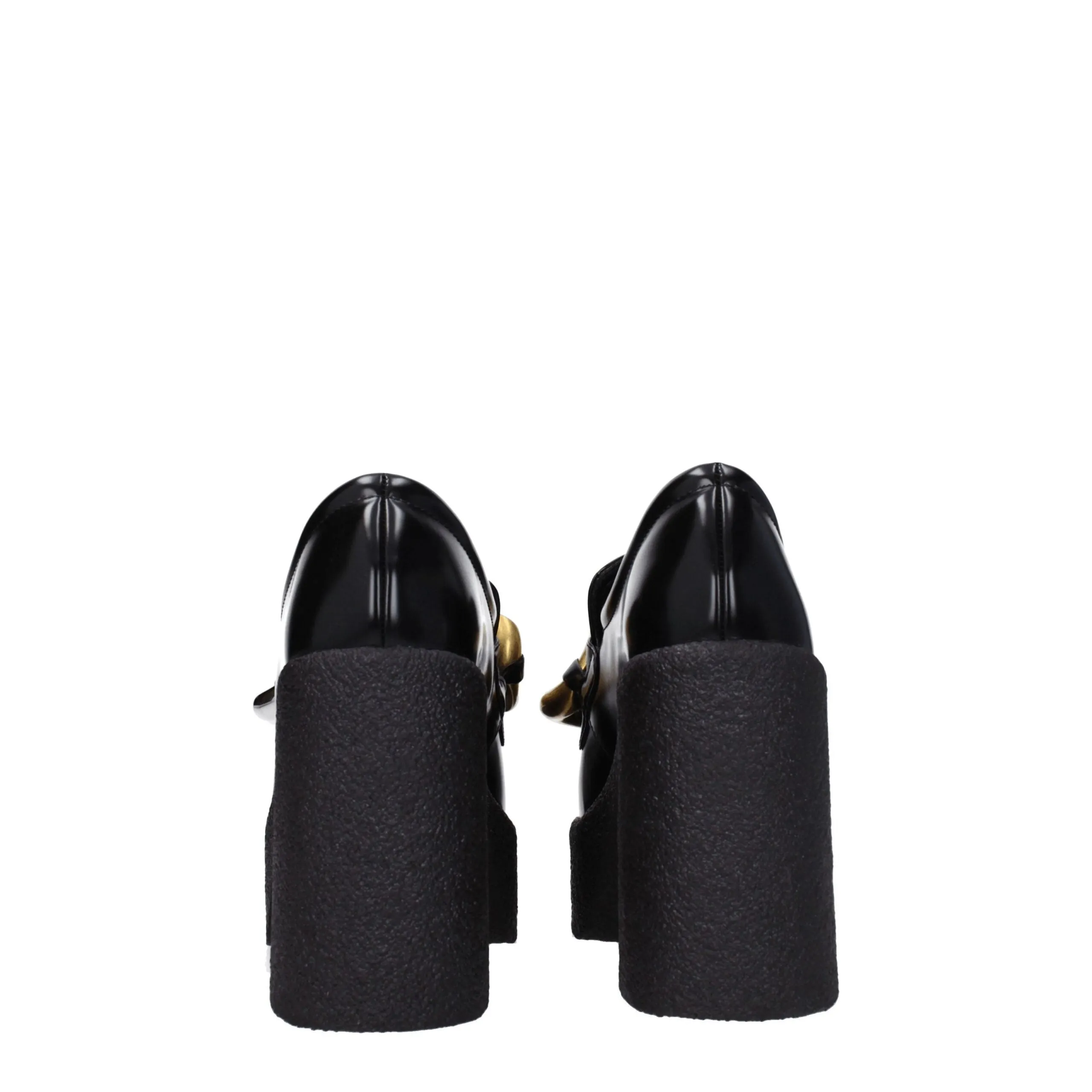 Stella McCartney Black Leather Platform Loafers sold by Siebentaschen product image thumbnail 5