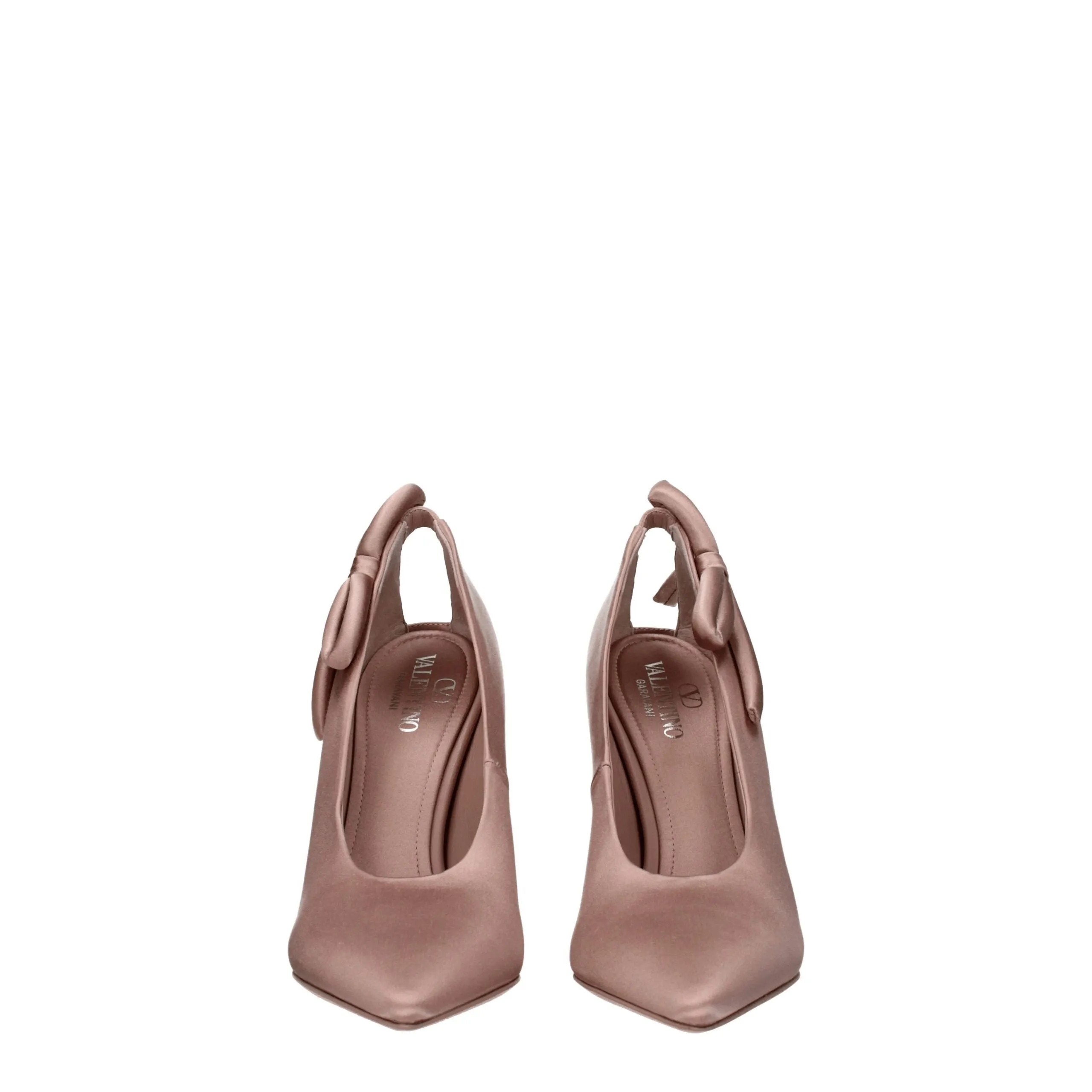Valentino Garavani Pink Satin High Heel Pumps sold by Siebentaschen product image thumbnail 3