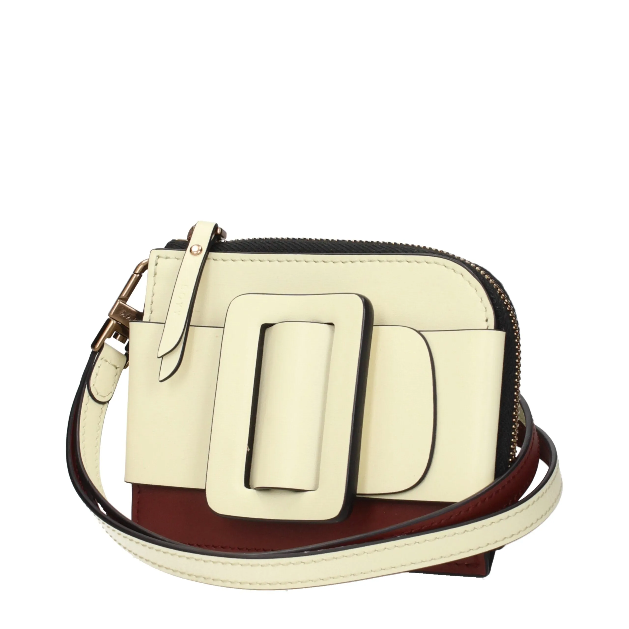 Boyy Beige Leather Cardholder sold by Siebentaschen product image thumbnail 2