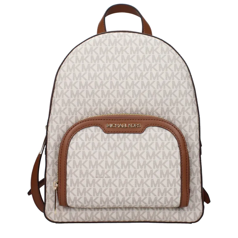 Michael Kors Beige Fabric Backpack sold by Siebentaschen
