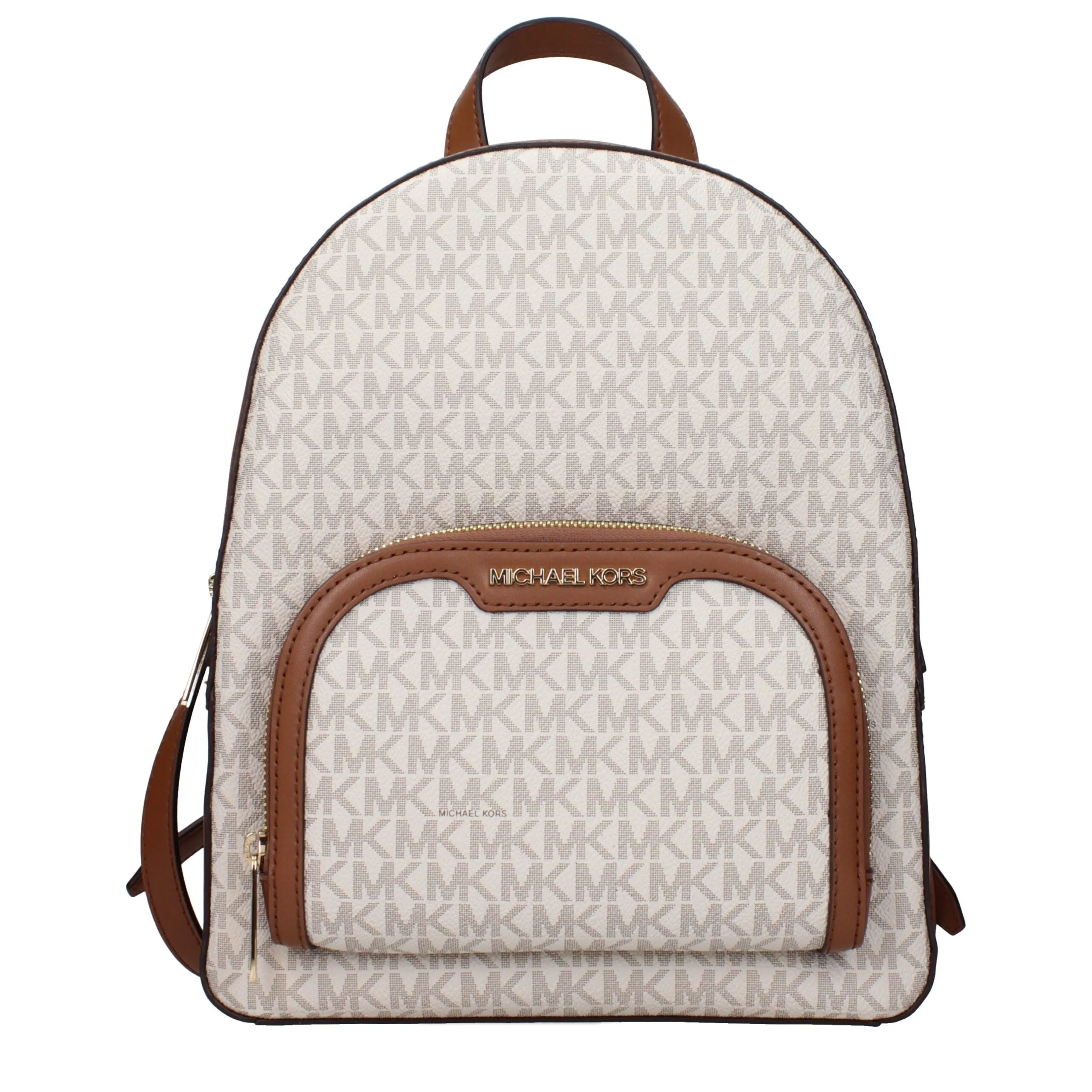 Michael Kors Beige Fabric Backpack sold by Siebentaschen