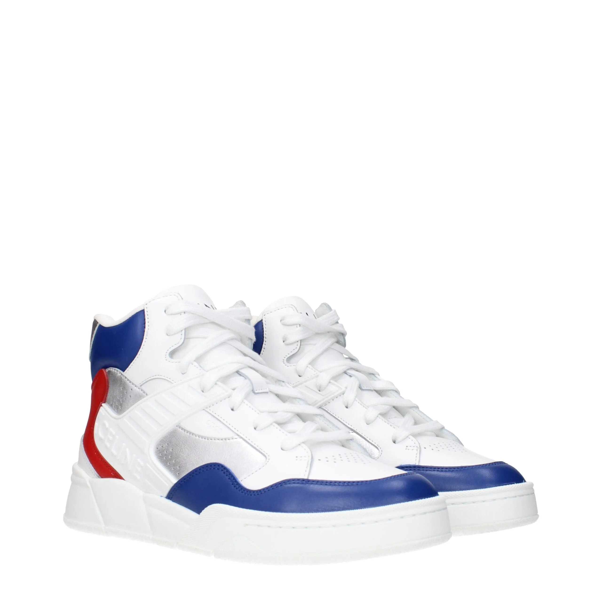 Celine White Leather Athletic Sneakers sold by Siebentaschen product image thumbnail 2