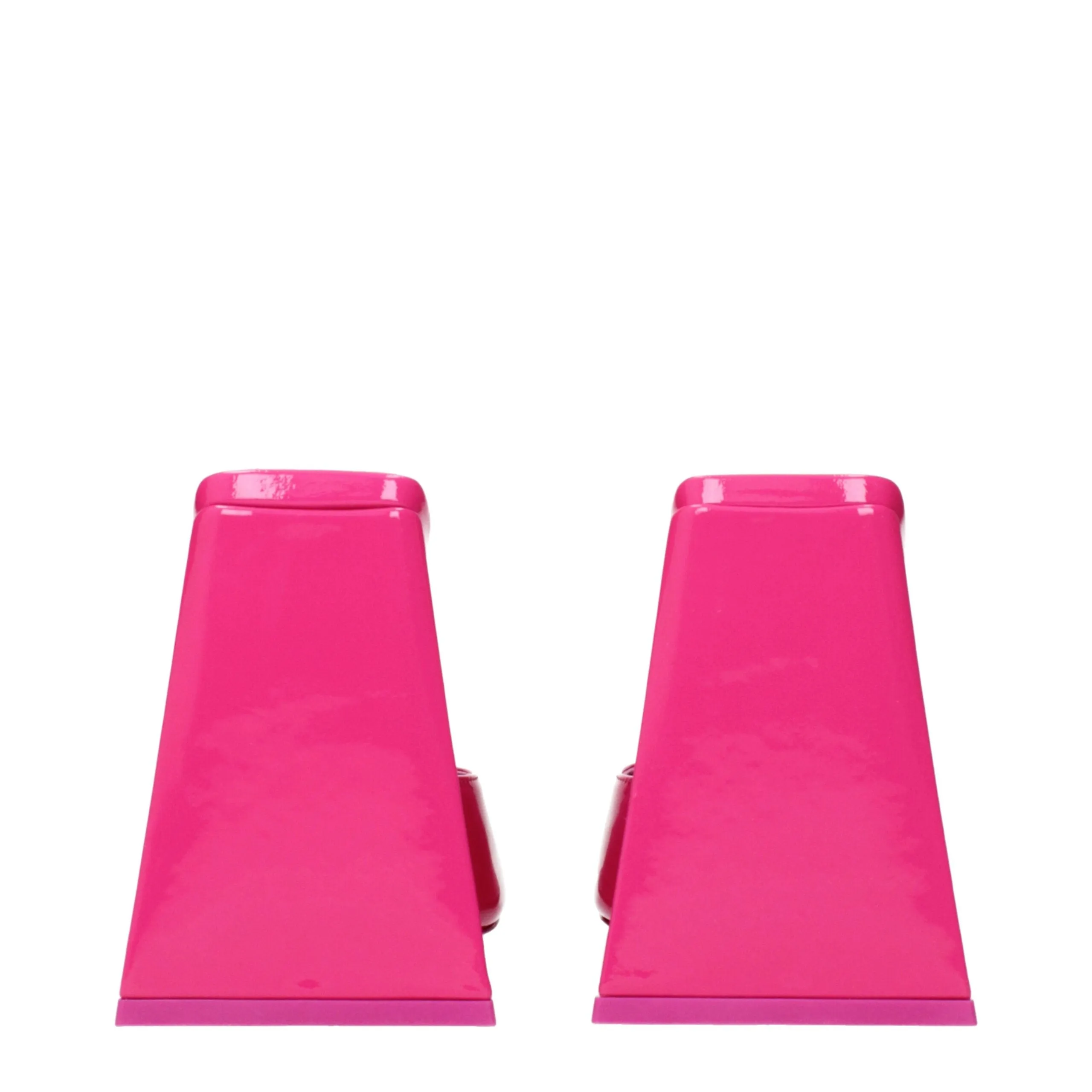 The Attico Pink Leather Platform Sandals sold by Siebentaschen product image thumbnail 5