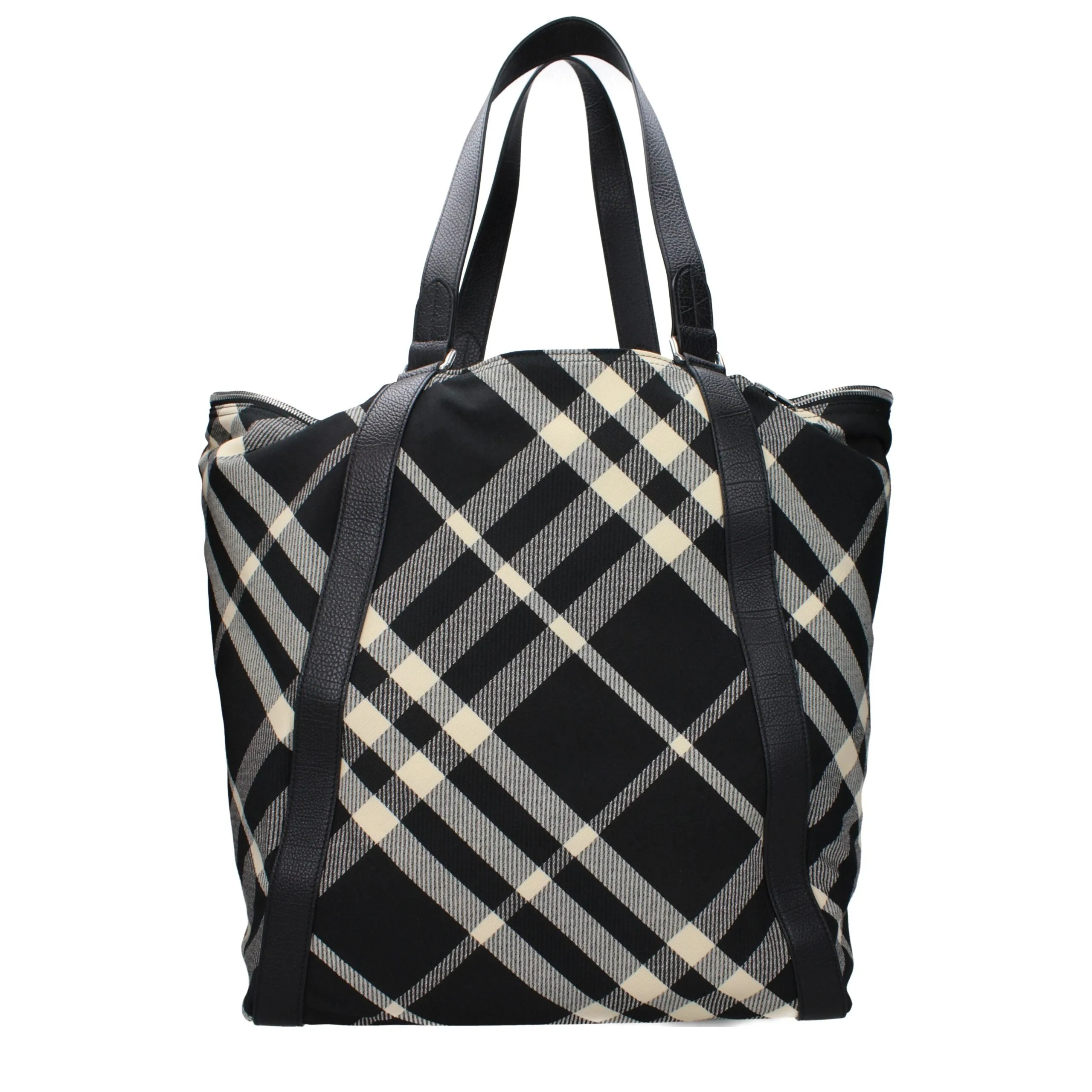 Burberry Black Fabric Shoulder Bag sold by Siebentaschen