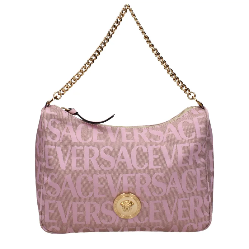 Versace Beige Fabric Handbag sold by Siebentaschen