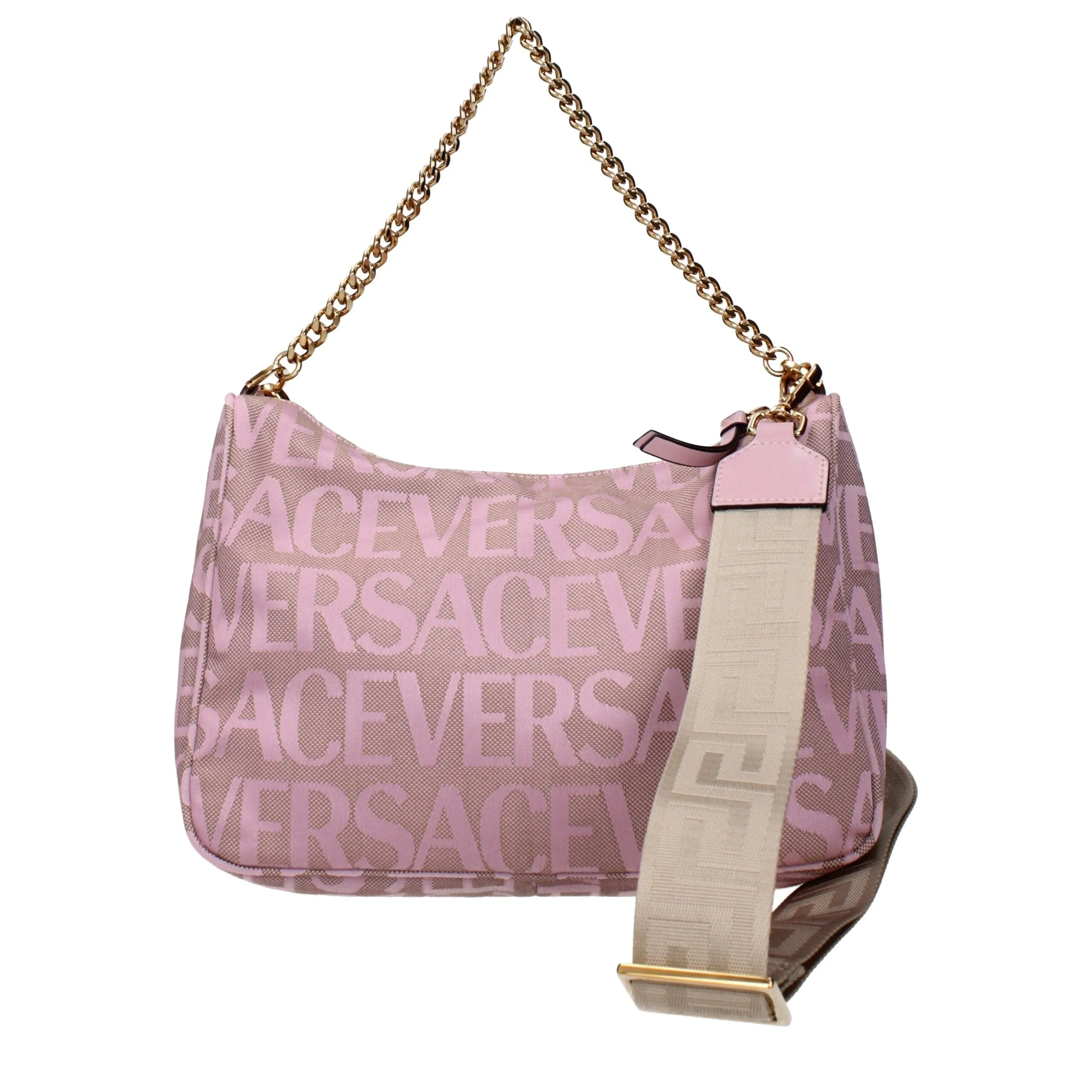 Versace Beige Fabric Handbag sold by Siebentaschen product image thumbnail 3