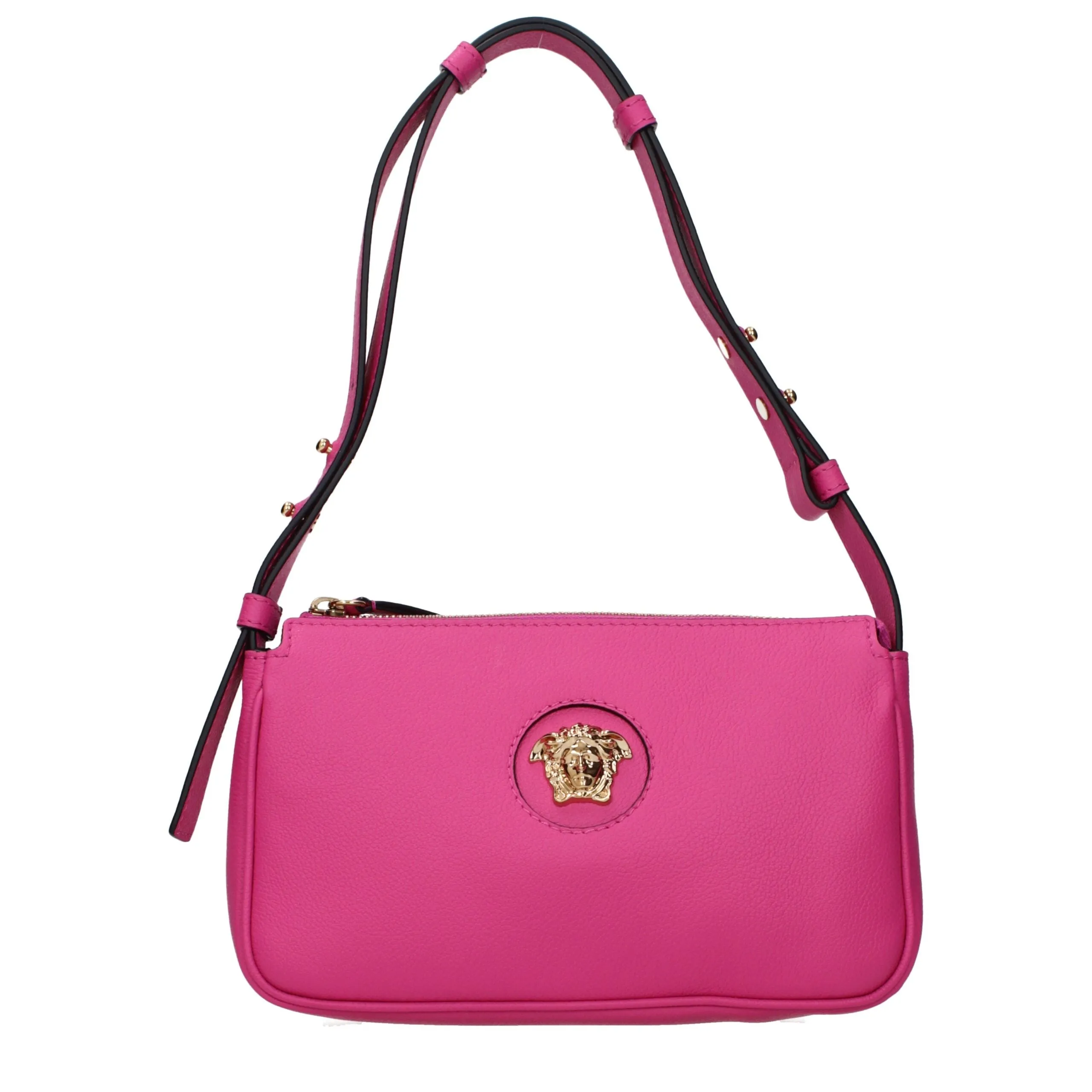 Versace Pink Leather Shoulder Bag sold by Siebentaschen