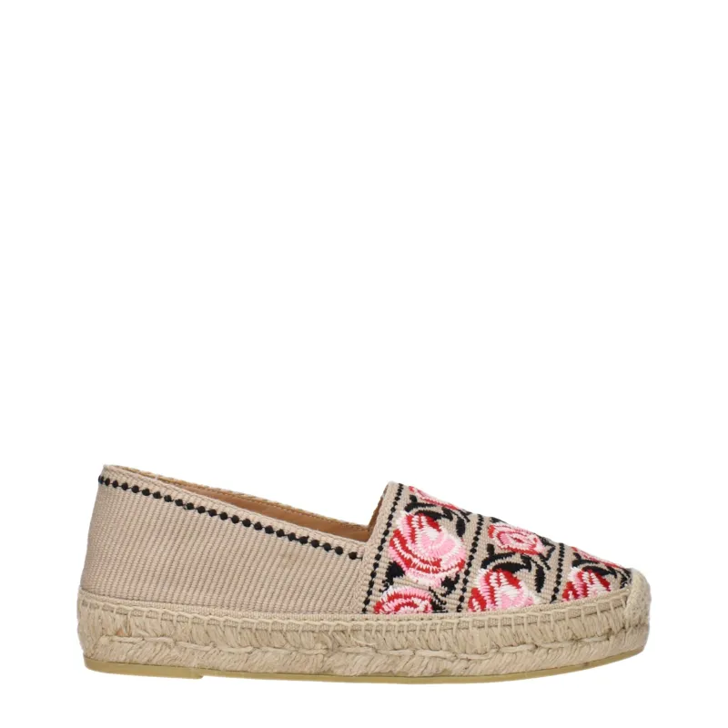 Prada Beige Fabric Espadrilles sold by Siebentaschen