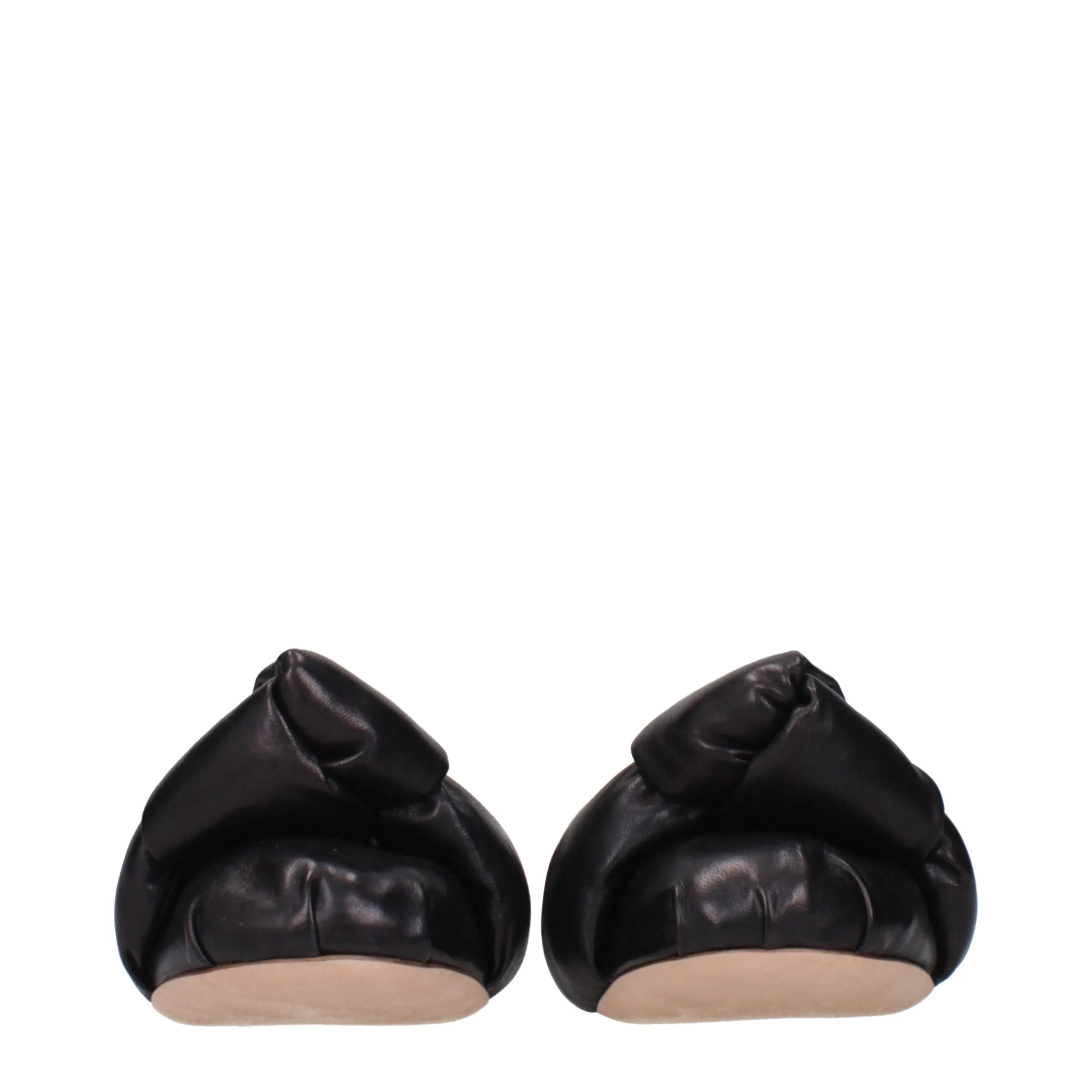 Miu Miu Black Leather Ballet Flats sold by Siebentaschen product image thumbnail 3