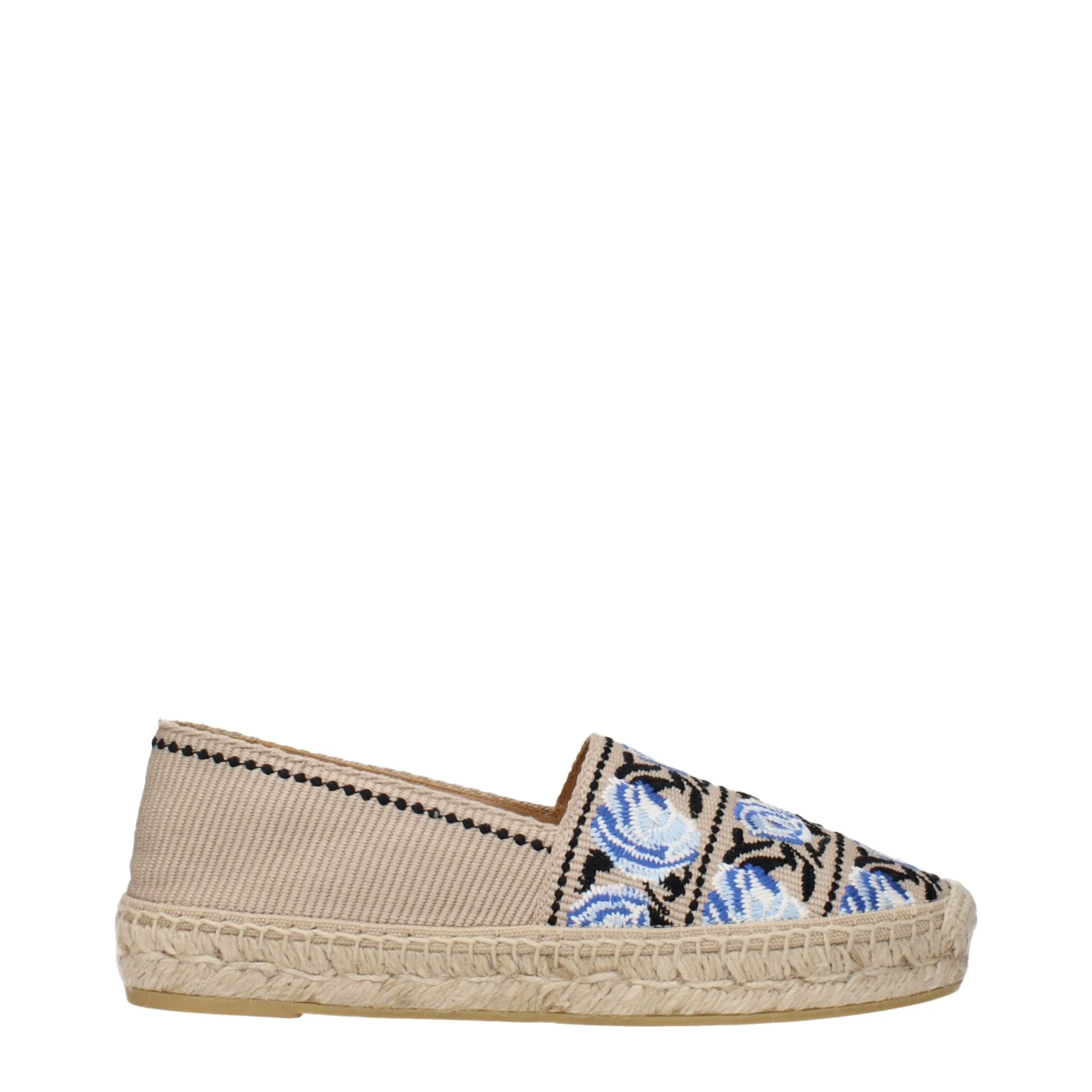 Prada Beige Fabric Espadrilles sold by Siebentaschen