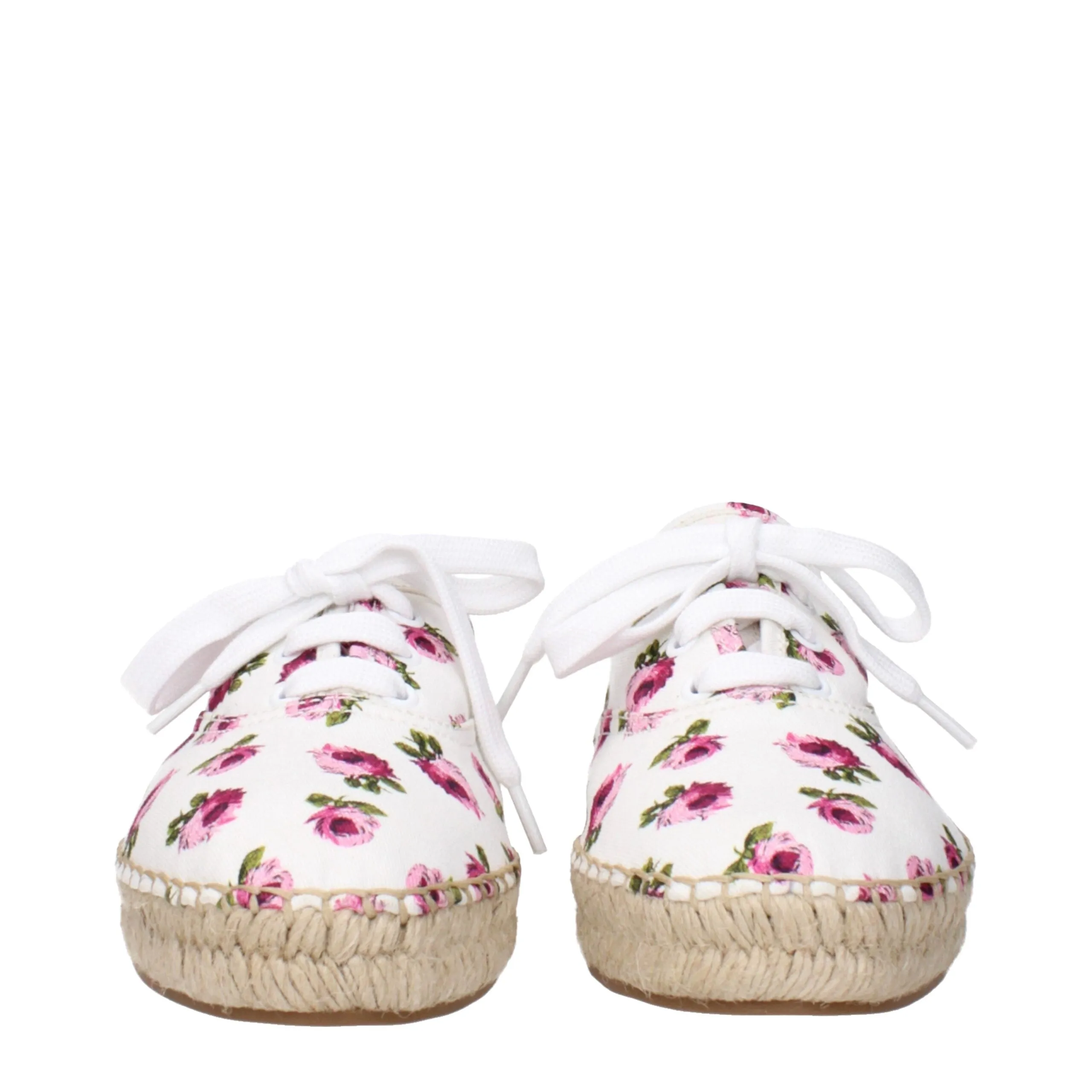 Prada White Fabric Espadrilles sold by Siebentaschen product image thumbnail 3