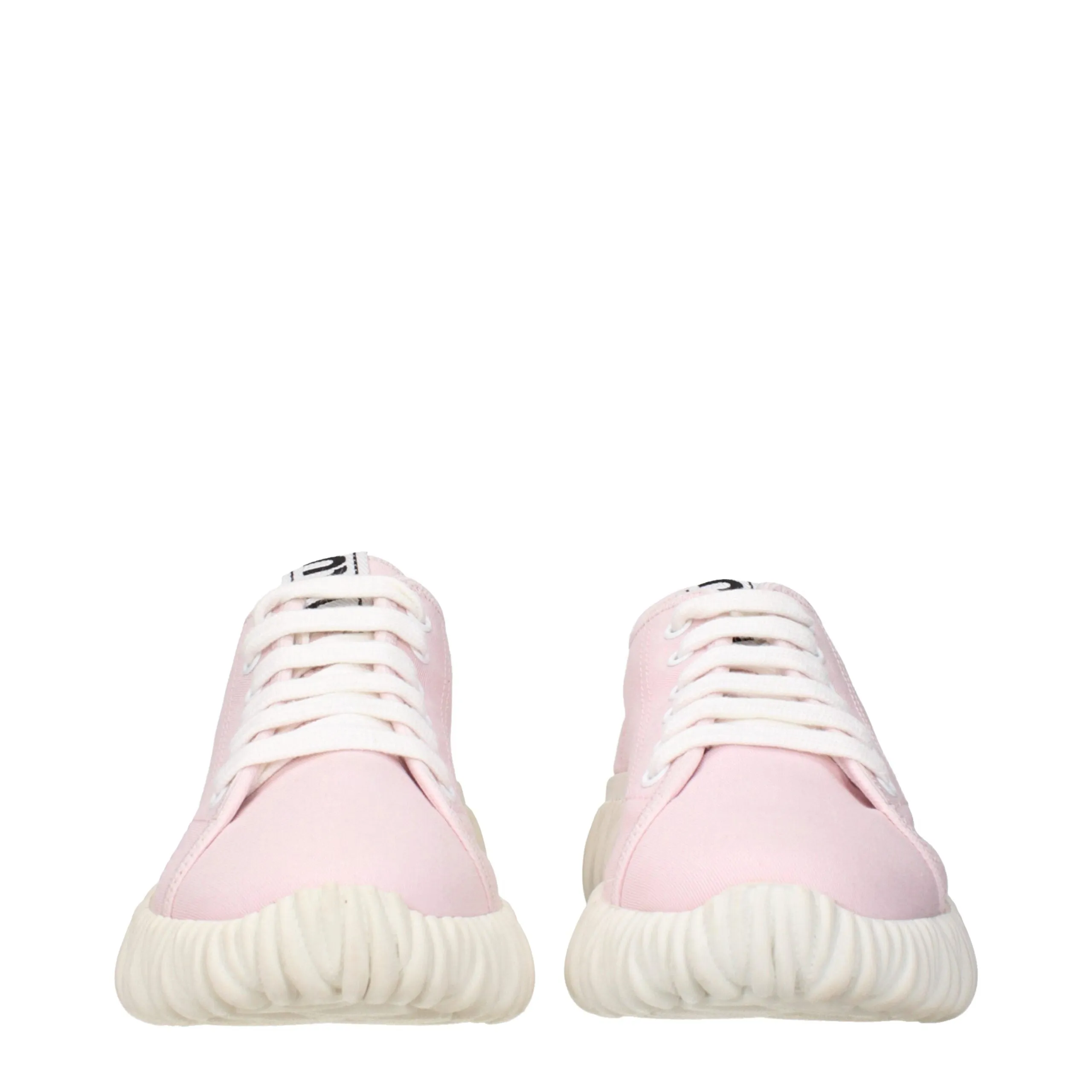 Miu Miu Pink Fabric Low Top Sneakers sold by Siebentaschen product image thumbnail 3
