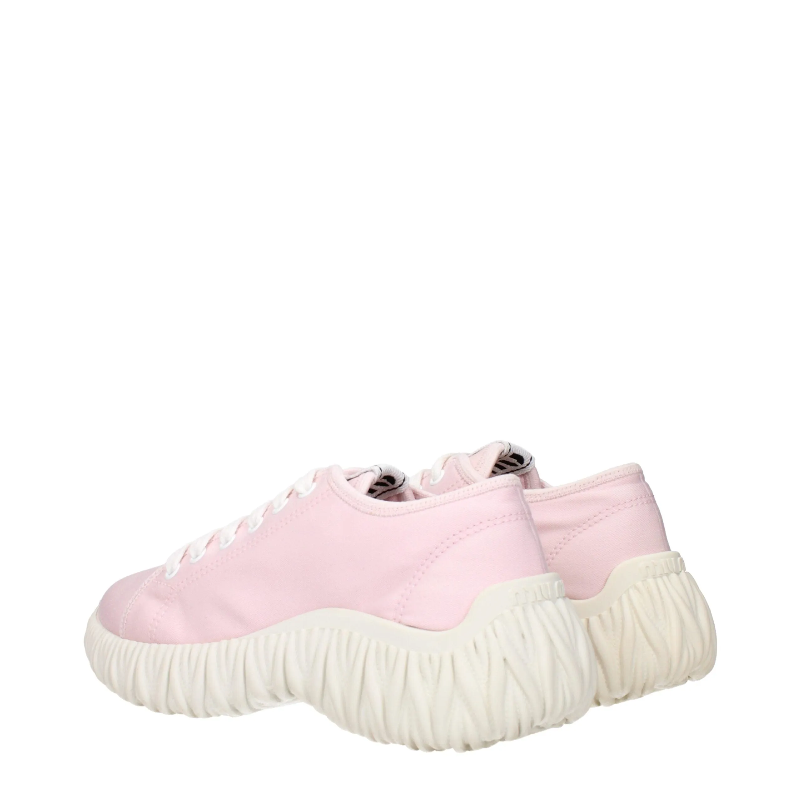 Miu Miu Pink Fabric Low Top Sneakers sold by Siebentaschen product image thumbnail 4