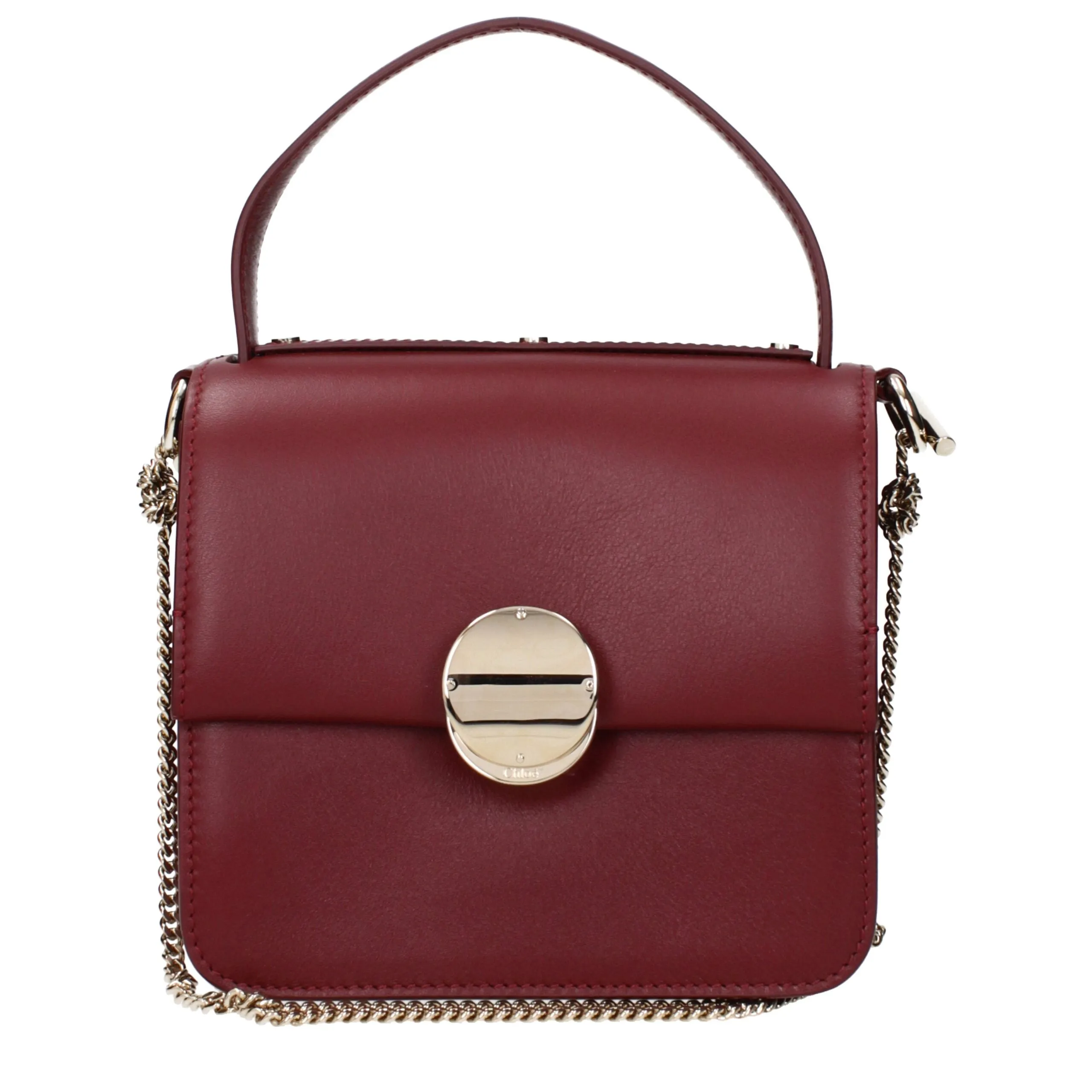 Chloé Red Leather Handbag sold by Siebentaschen