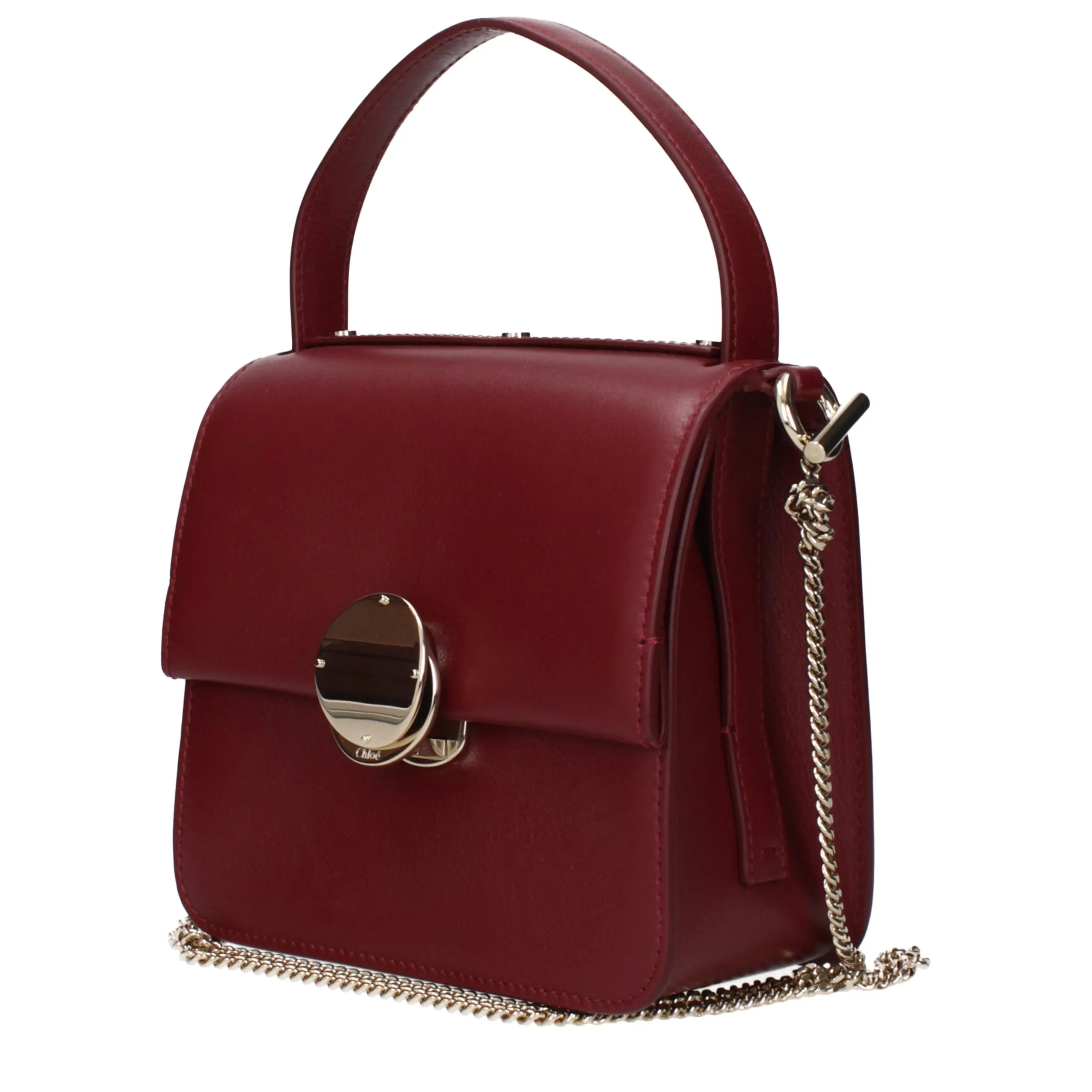 Chloé Red Leather Handbag sold by Siebentaschen product image thumbnail 2