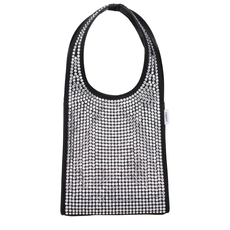 Coperni Black Fabric Handbag sold by Siebentaschen