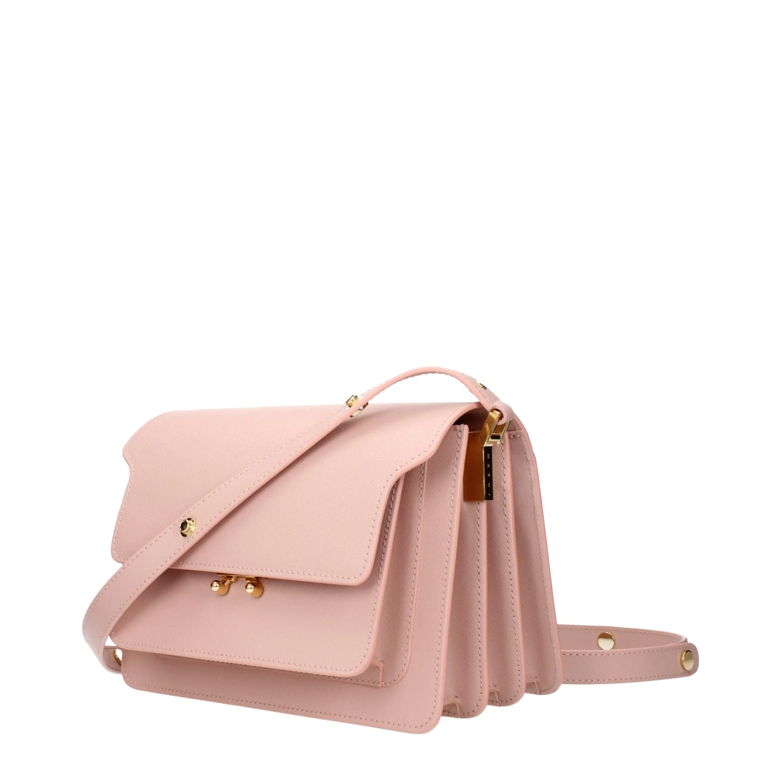 Marni Pink Leather Shoulder Bag sold by Siebentaschen product image thumbnail 2