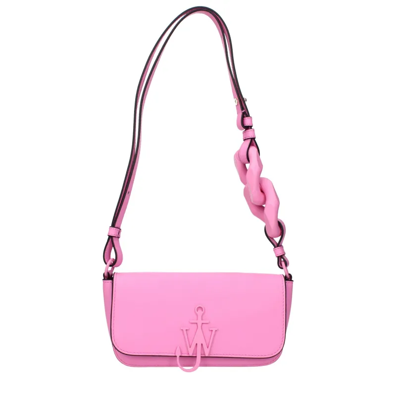 Jw Anderson Pink Leather Shoulder Bag made by J.W. Anderson