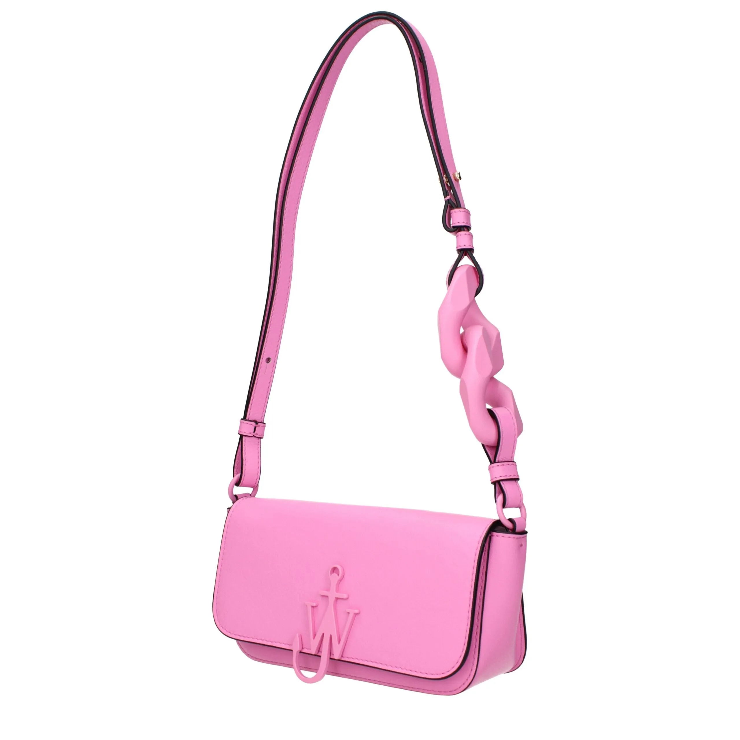 Jw Anderson Pink Leather Shoulder Bag sold by Siebentaschen product image thumbnail 2