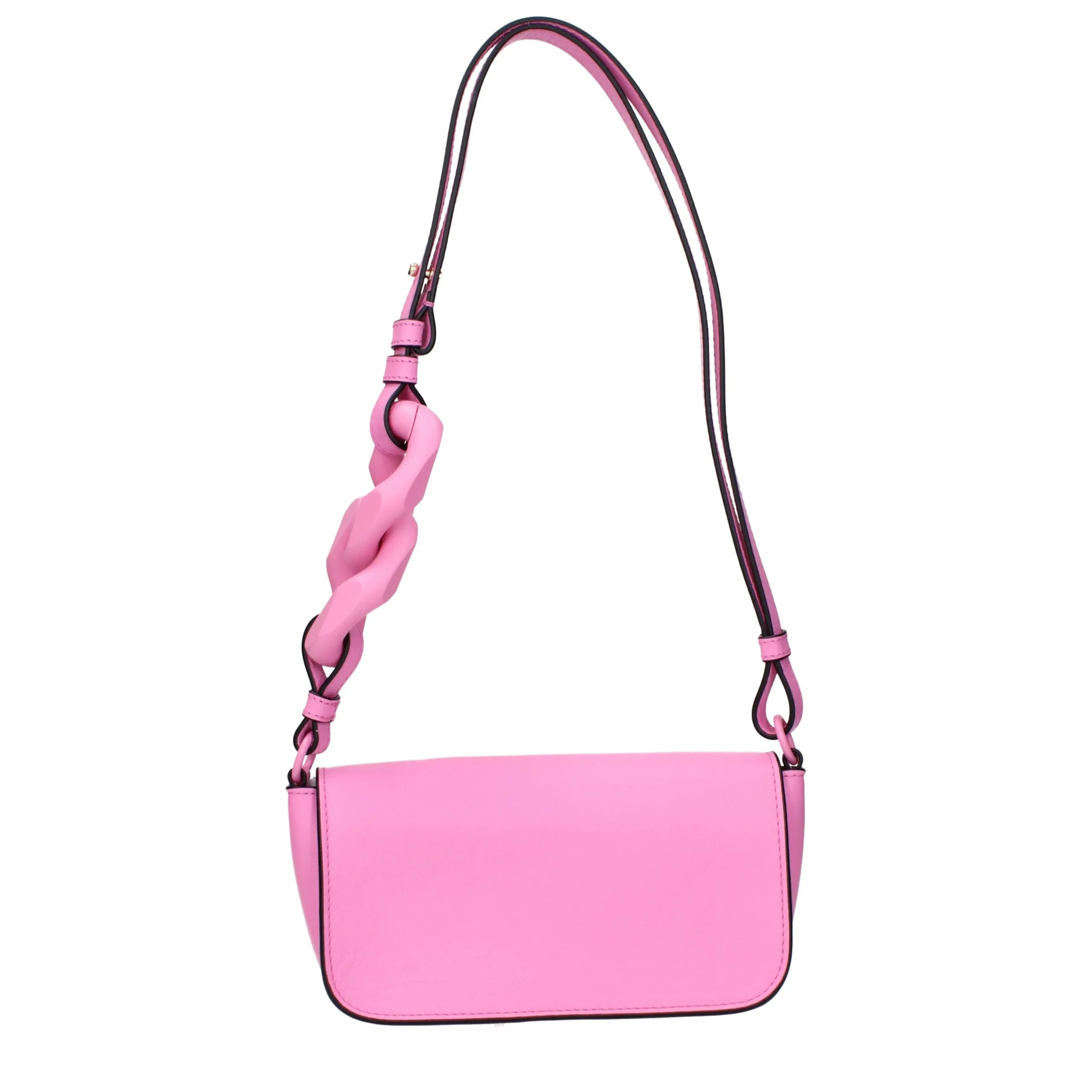 Jw Anderson Pink Leather Shoulder Bag sold by Siebentaschen product image thumbnail 3