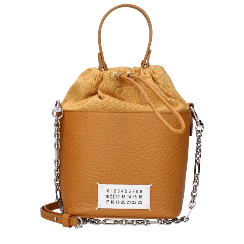 Maison Margiela Brown Leather Handbag sold by Siebentaschen