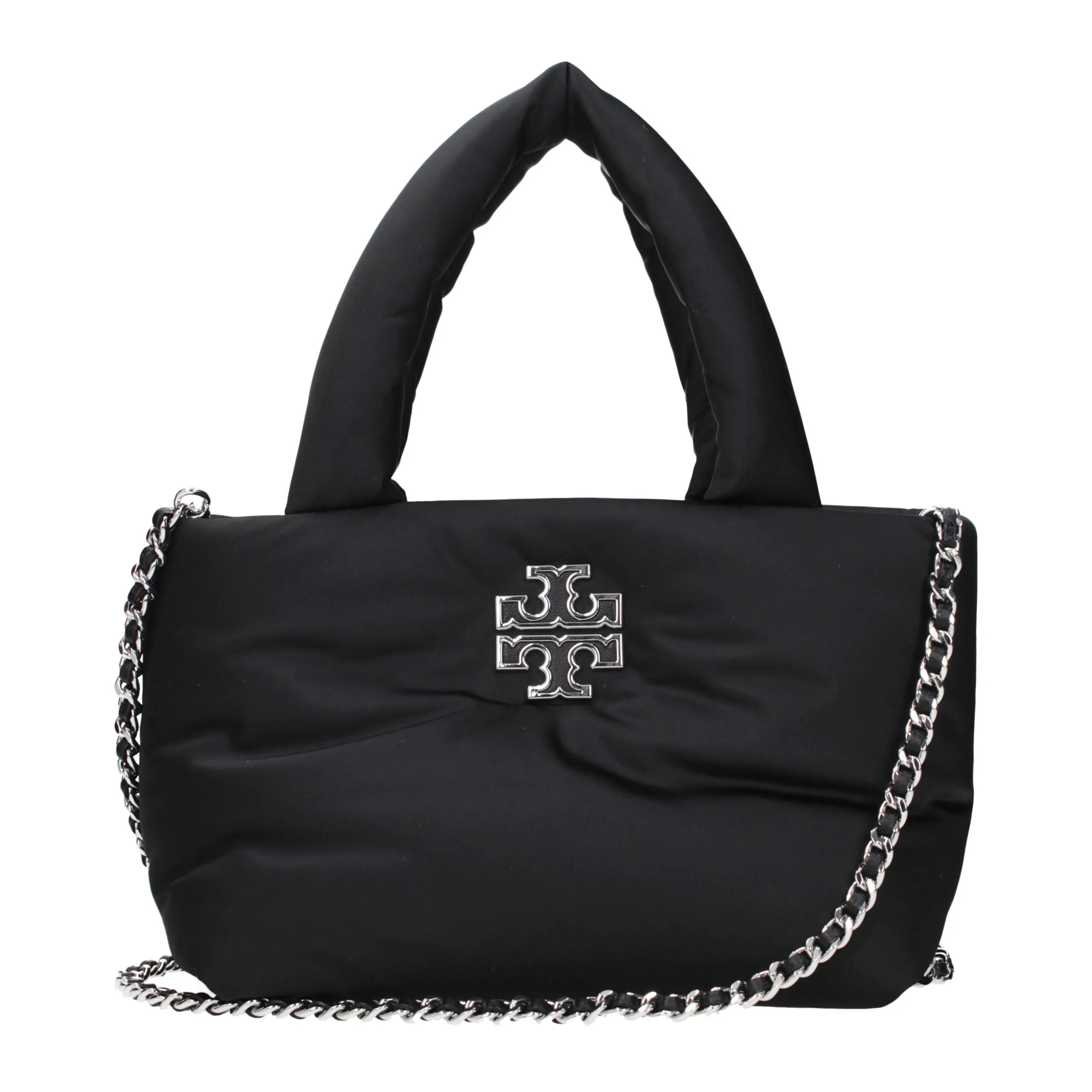 Tory Burch Black Fabric Handbag sold by Siebentaschen
