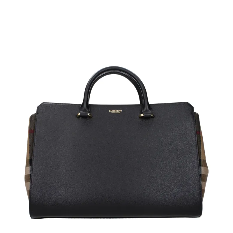 Burberry Black Leather Handbag sold by Siebentaschen