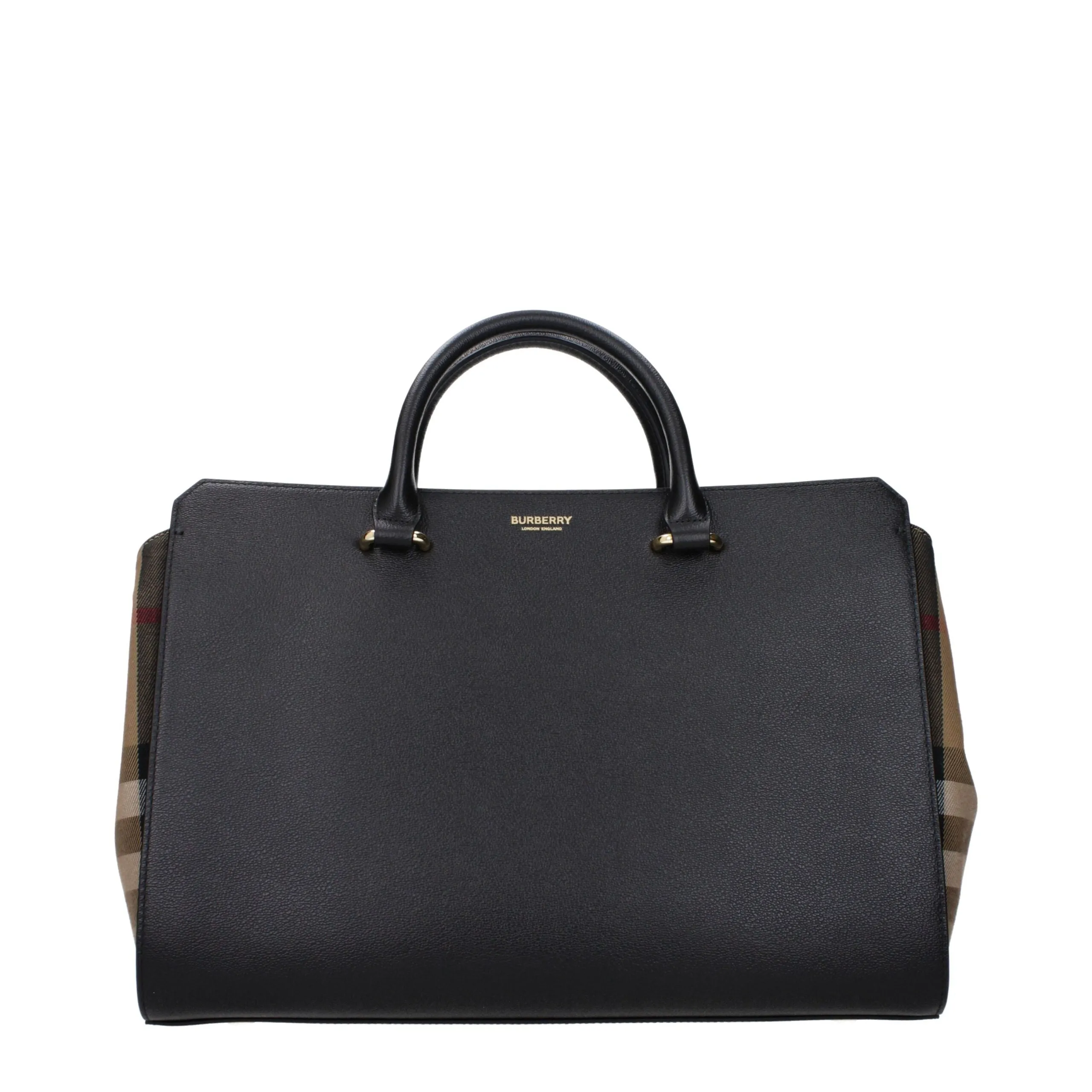 Burberry Black Leather Handbag sold by Siebentaschen