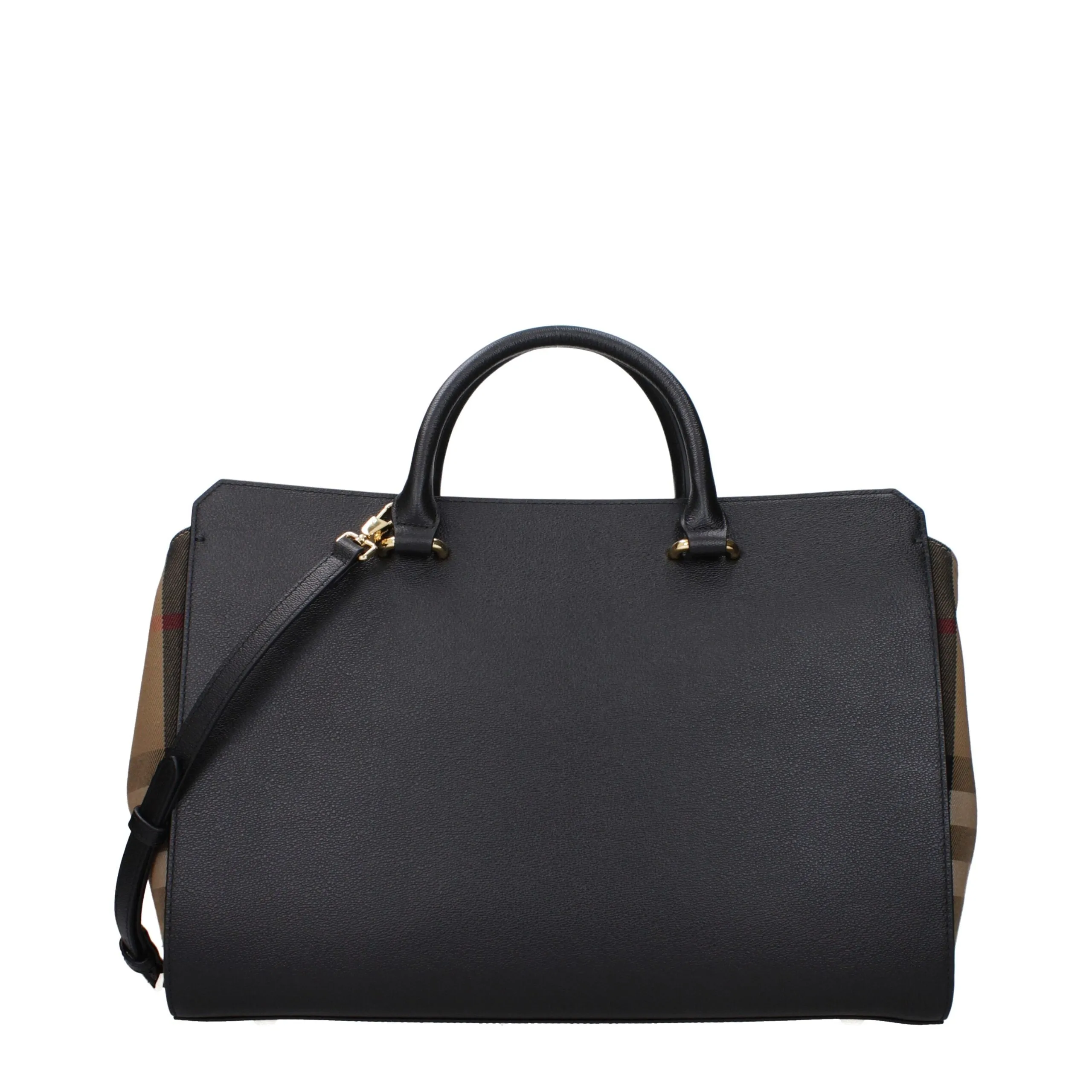 Burberry Black Leather Handbag sold by Siebentaschen product image thumbnail 3