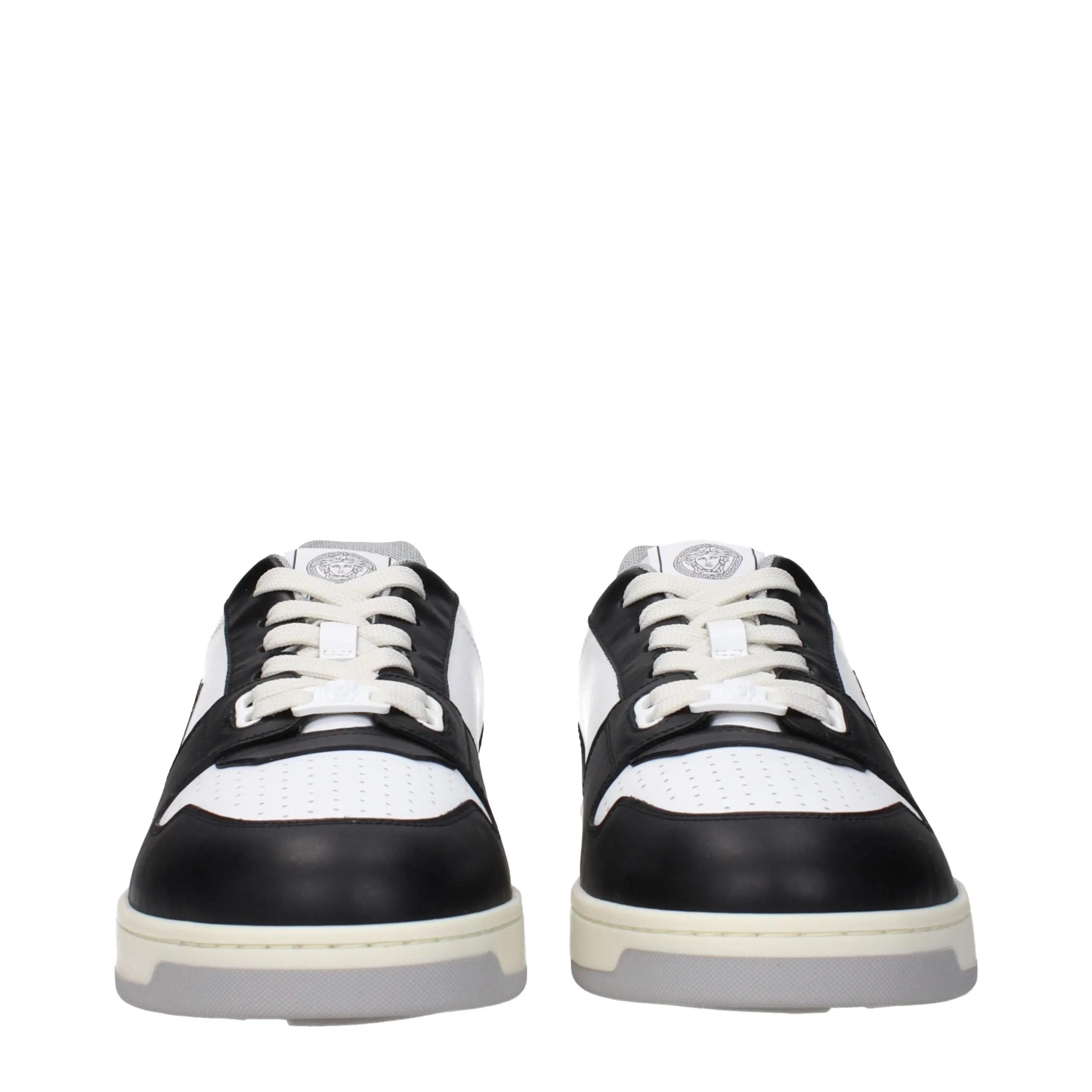 Versace White Leather Low Top Sneakers sold by Siebentaschen product image thumbnail 3