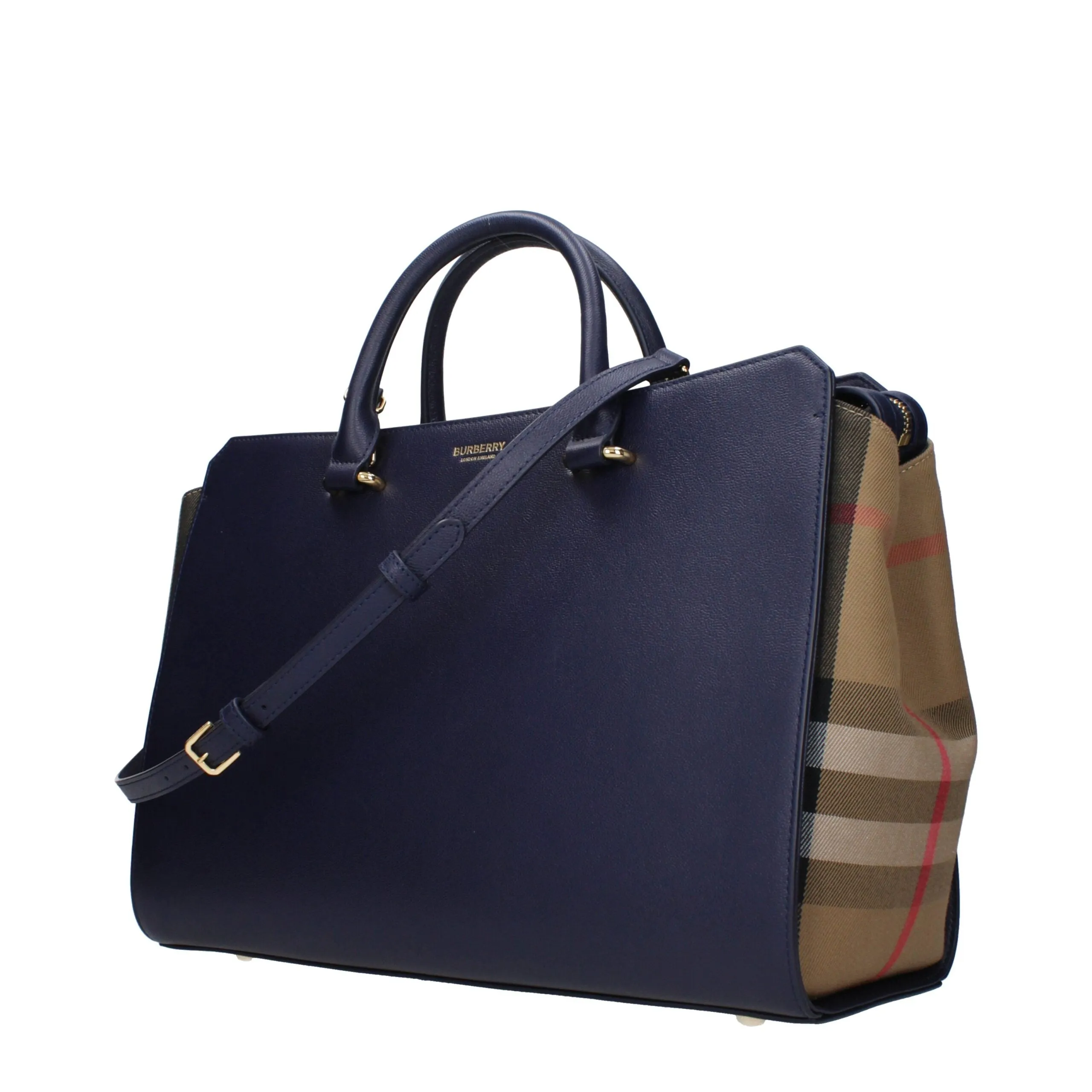 Burberry Blue Leather Handbag sold by Siebentaschen product image thumbnail 2