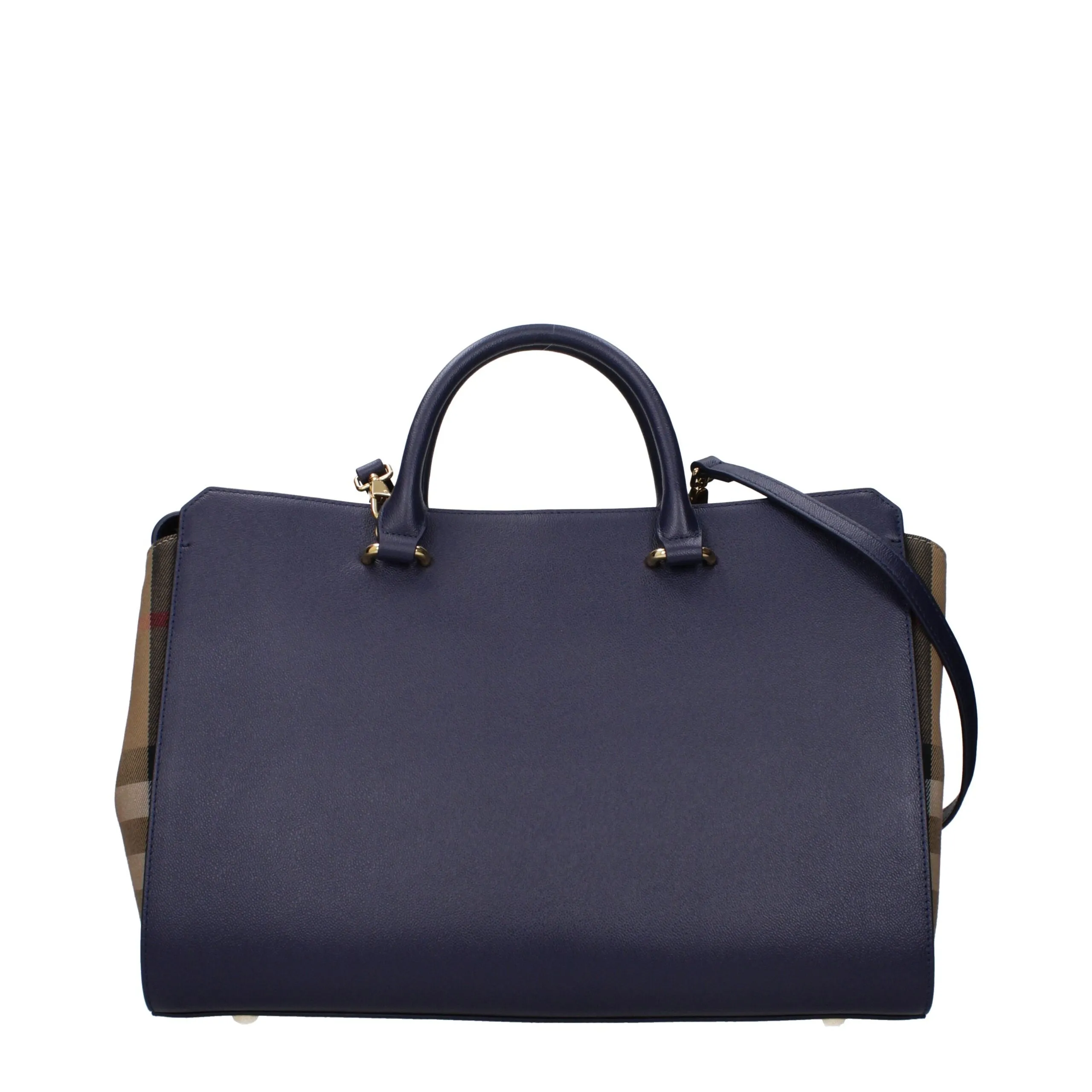 Burberry Blue Leather Handbag sold by Siebentaschen product image thumbnail 3