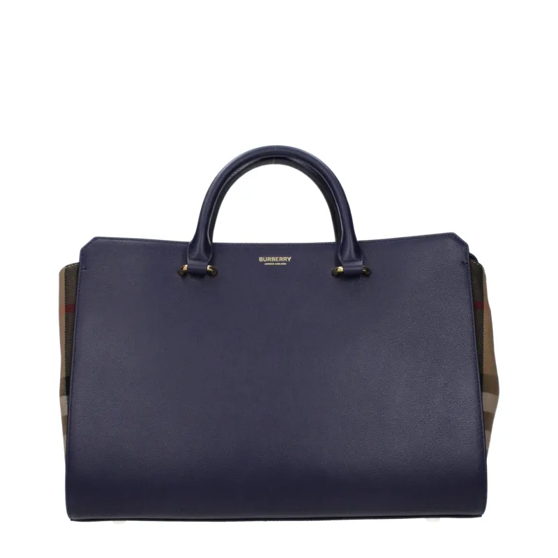 Burberry Blue Leather Handbag sold by Siebentaschen