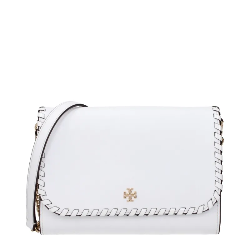 Tory Burch White Leather Clutch Bag sold by Siebentaschen