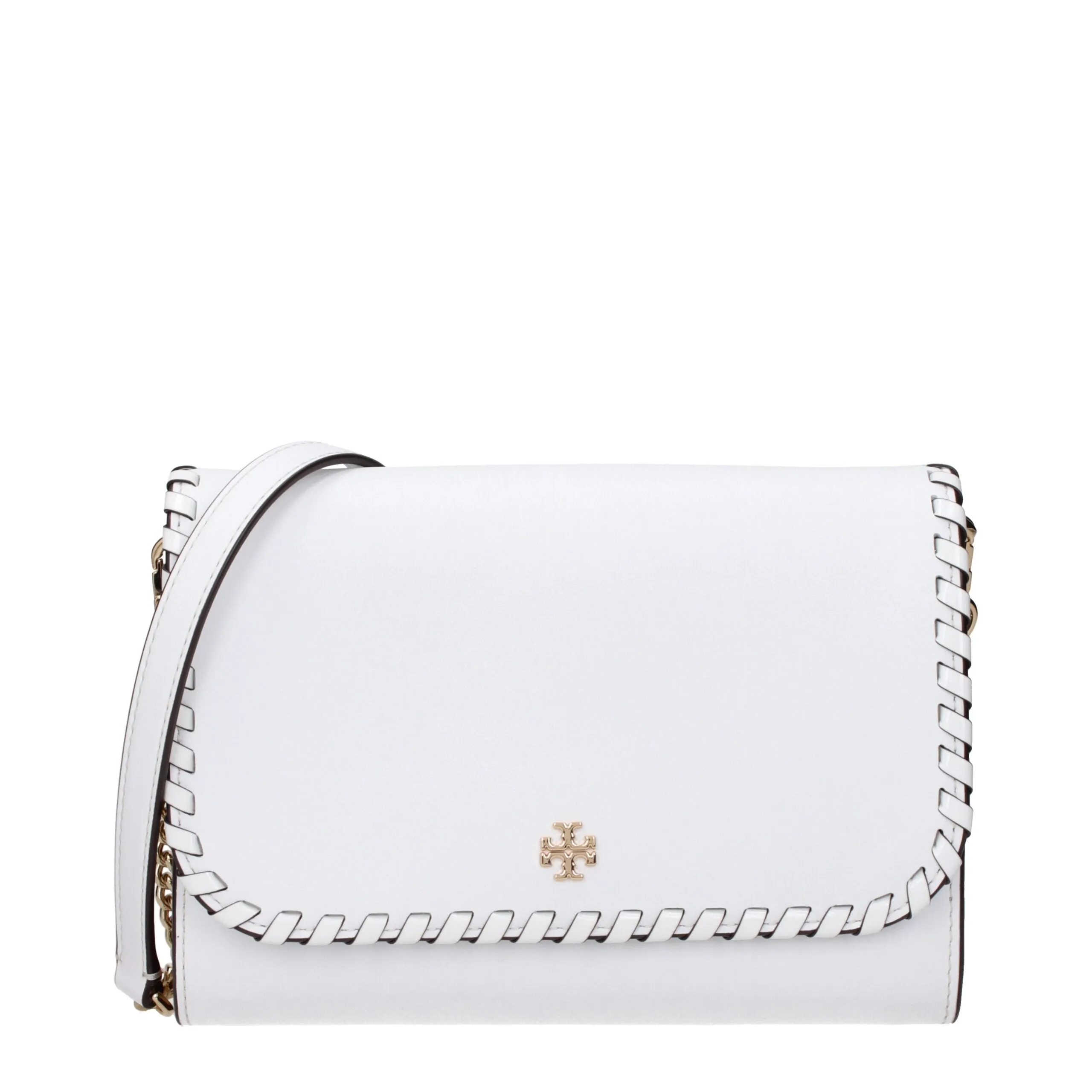 Tory Burch White Leather Clutch Bag sold by Siebentaschen