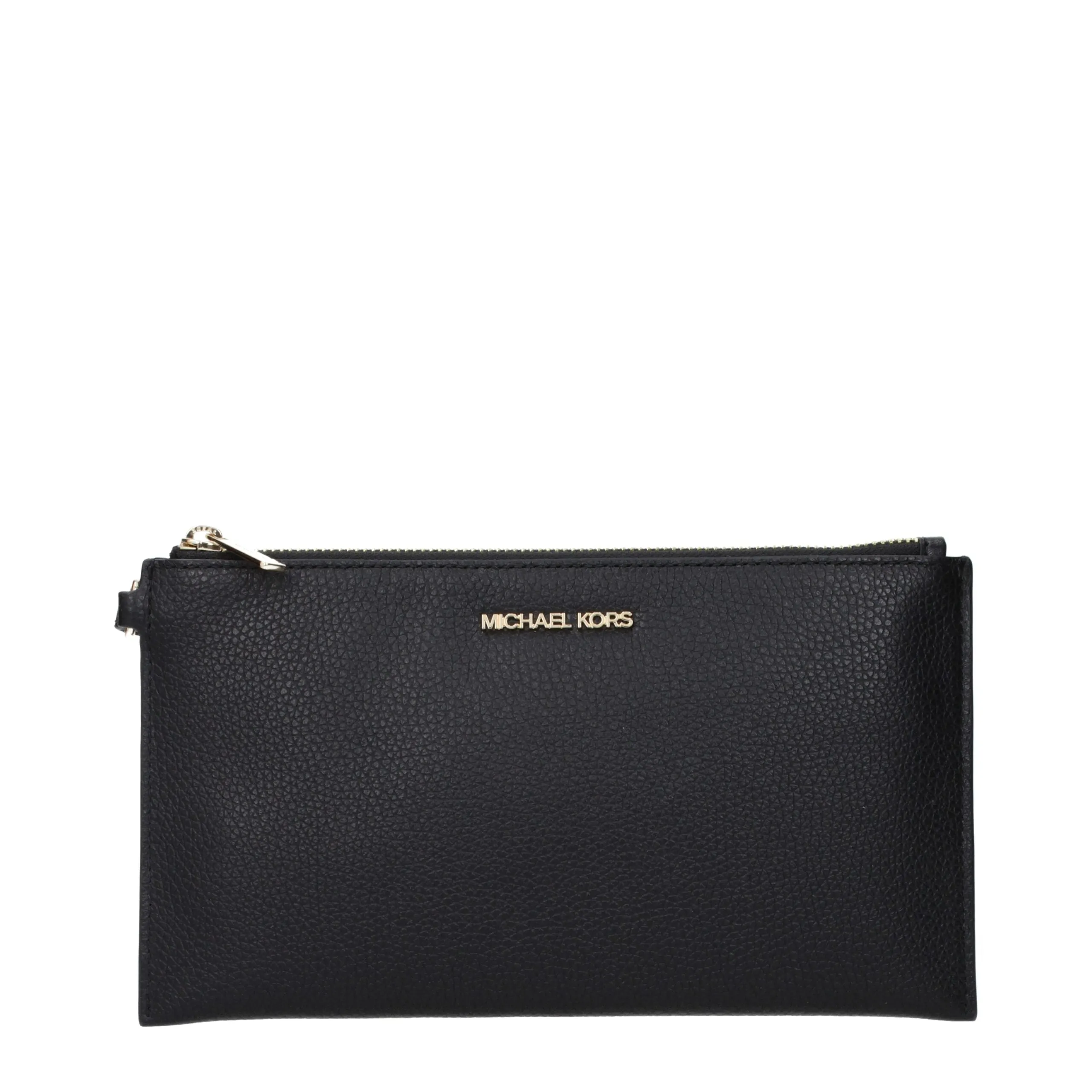 Michael Kors Black Leather Clutch Bag sold by Siebentaschen