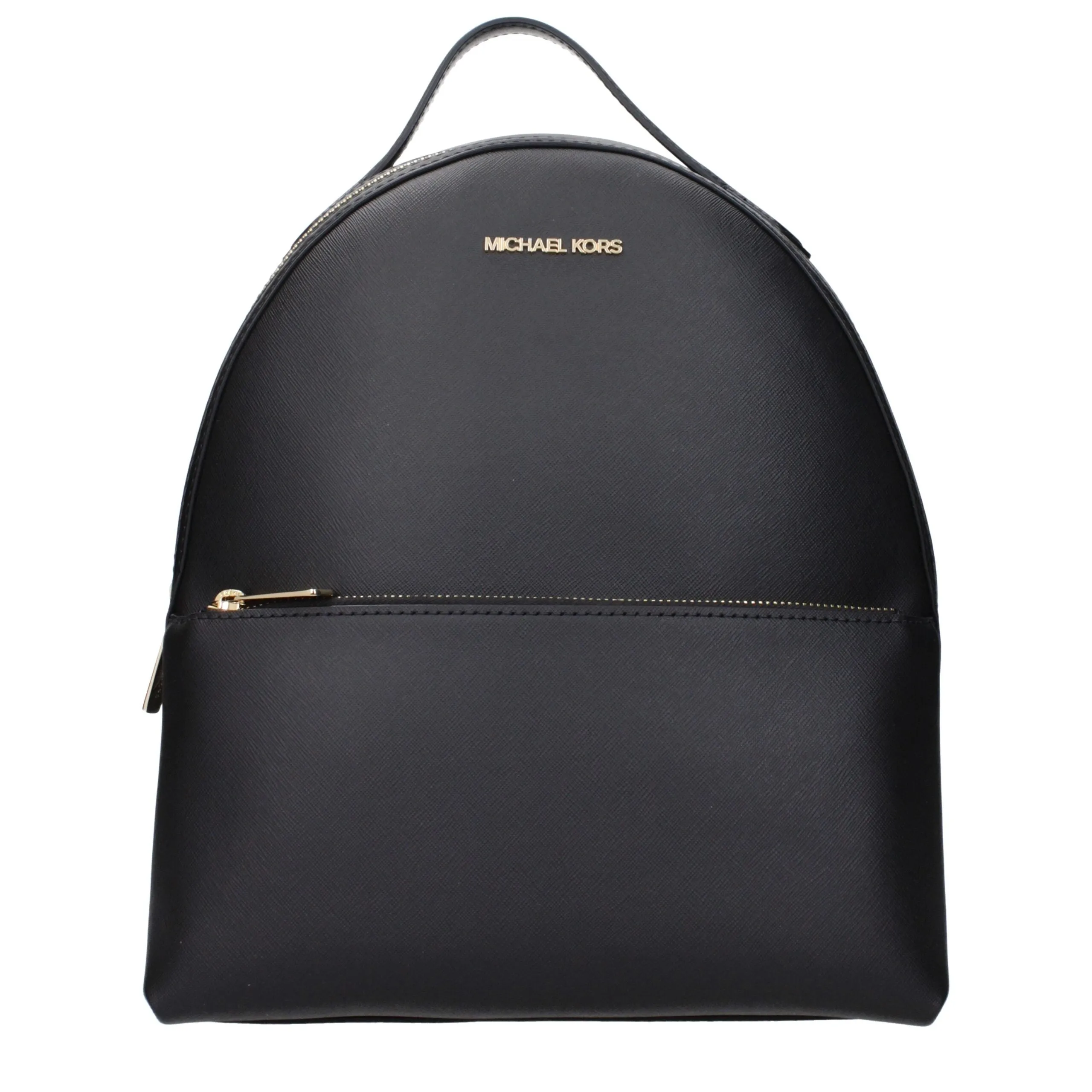 Michael Kors Black Leather Backpack sold by Siebentaschen