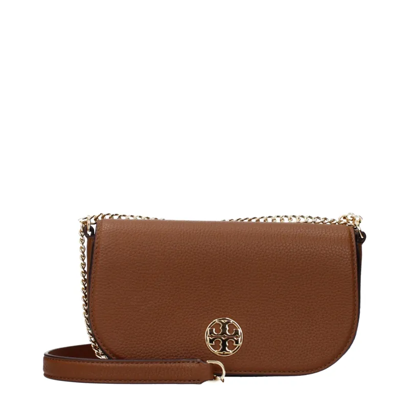 Tory Burch Brown Leather Crossbody Bag sold by Siebentaschen