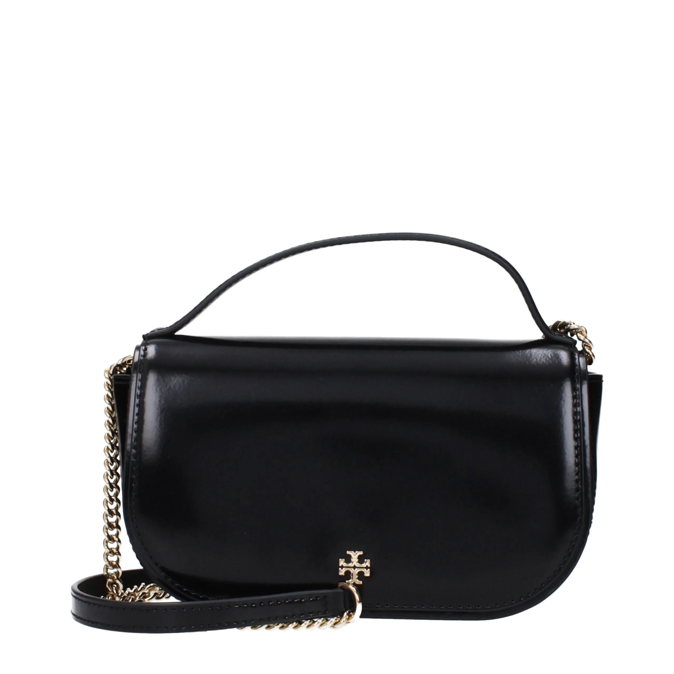 Tory Burch Black Leather Handbag sold by Siebentaschen