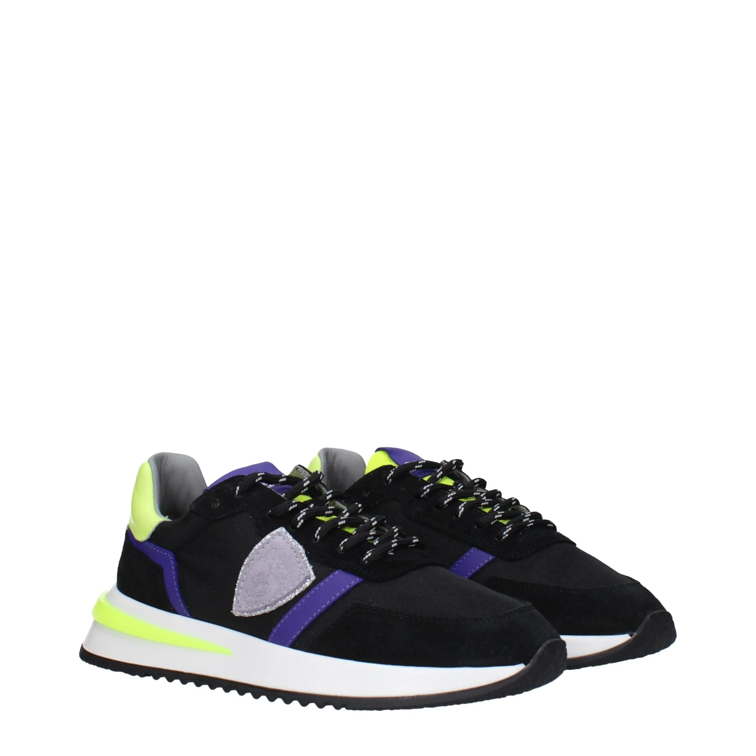 Philippe Model Black Fabric Athletic Sneakers sold by Siebentaschen product image thumbnail 2