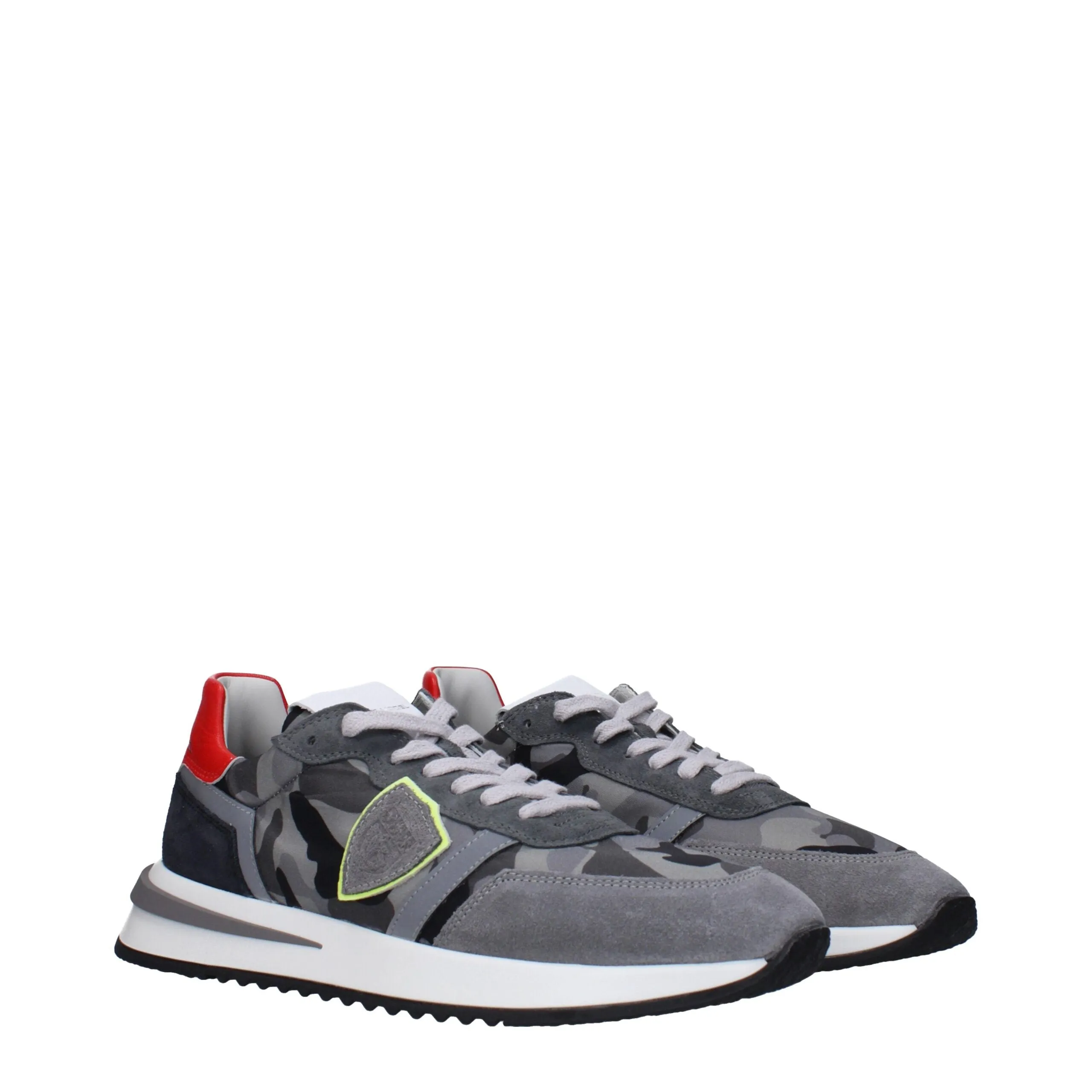 Philippe Model Gray Fabric Sneakers sold by Siebentaschen product image thumbnail 2