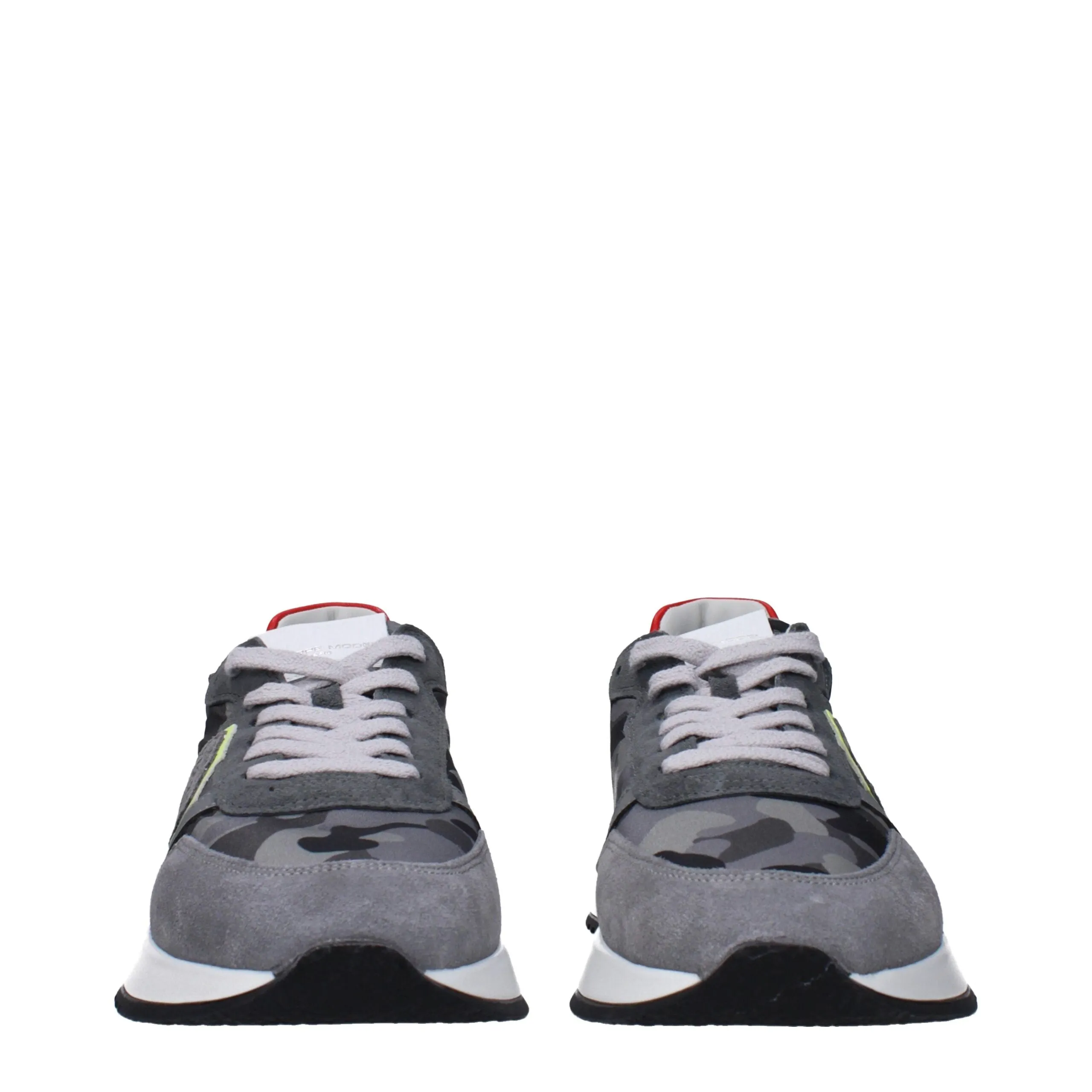Philippe Model Gray Fabric Sneakers sold by Siebentaschen product image thumbnail 3