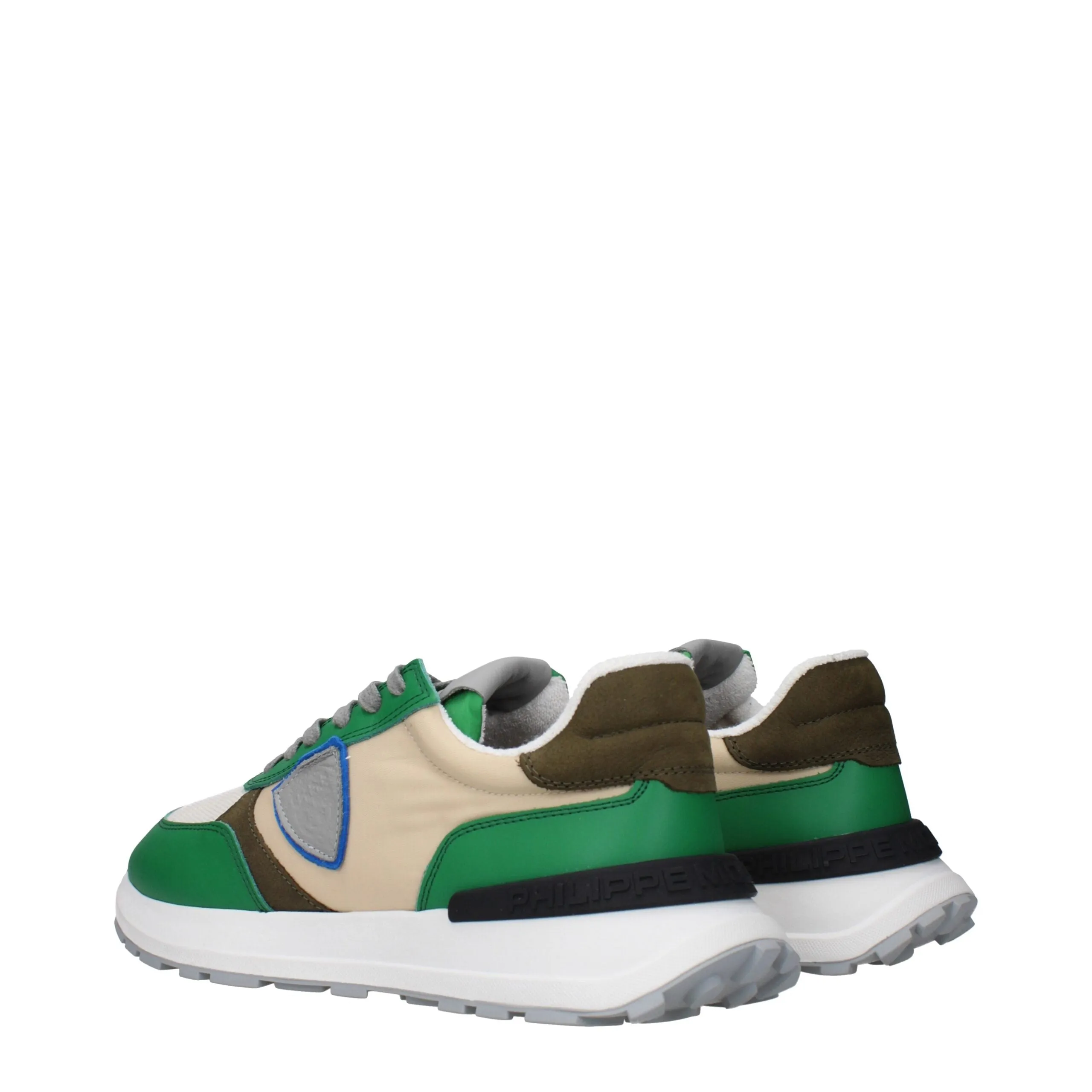 Philippe Model Green Fabric Athletic Sneakers sold by Siebentaschen product image thumbnail 4